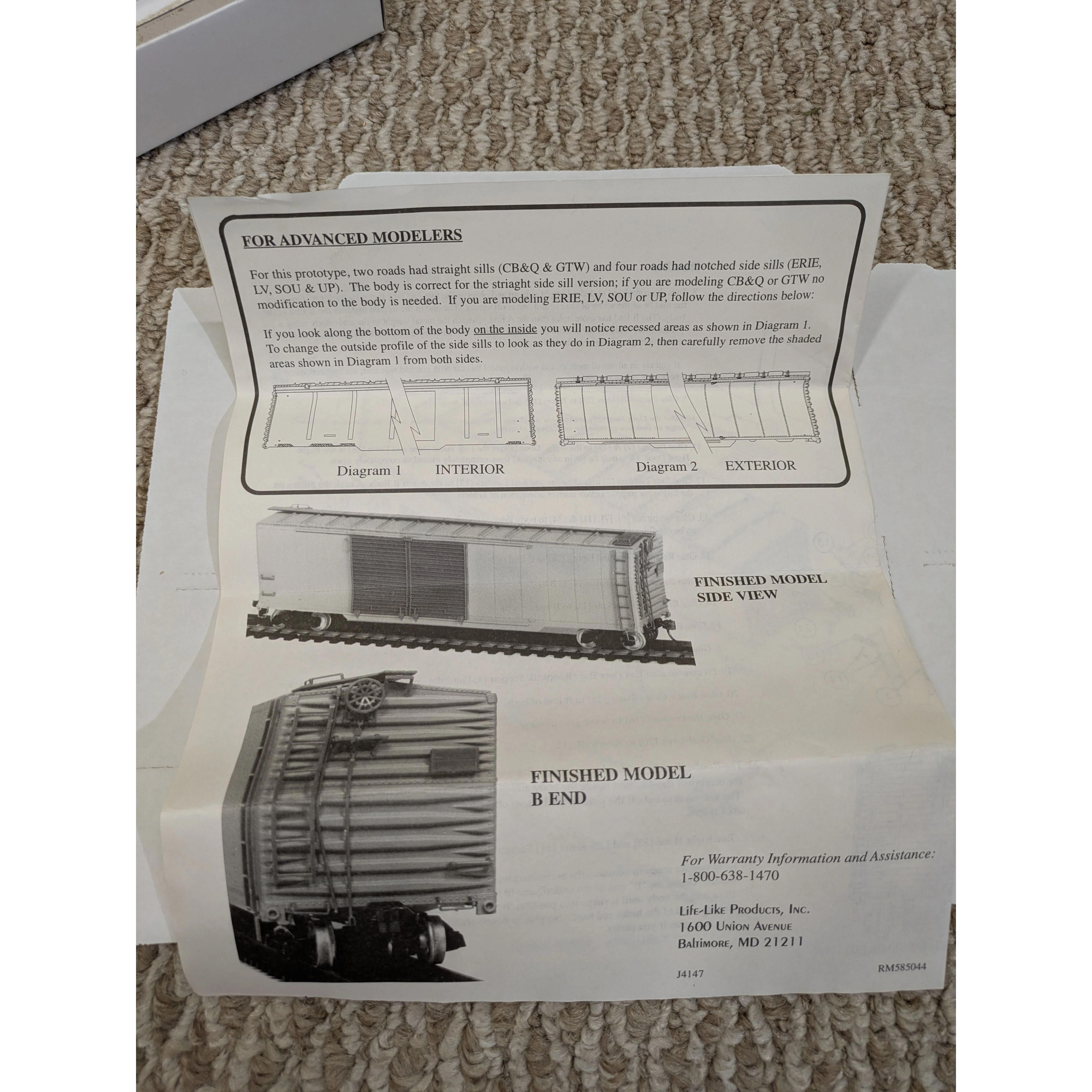 Proto 2000 50' Automobile Box Car 65082 — photo 15