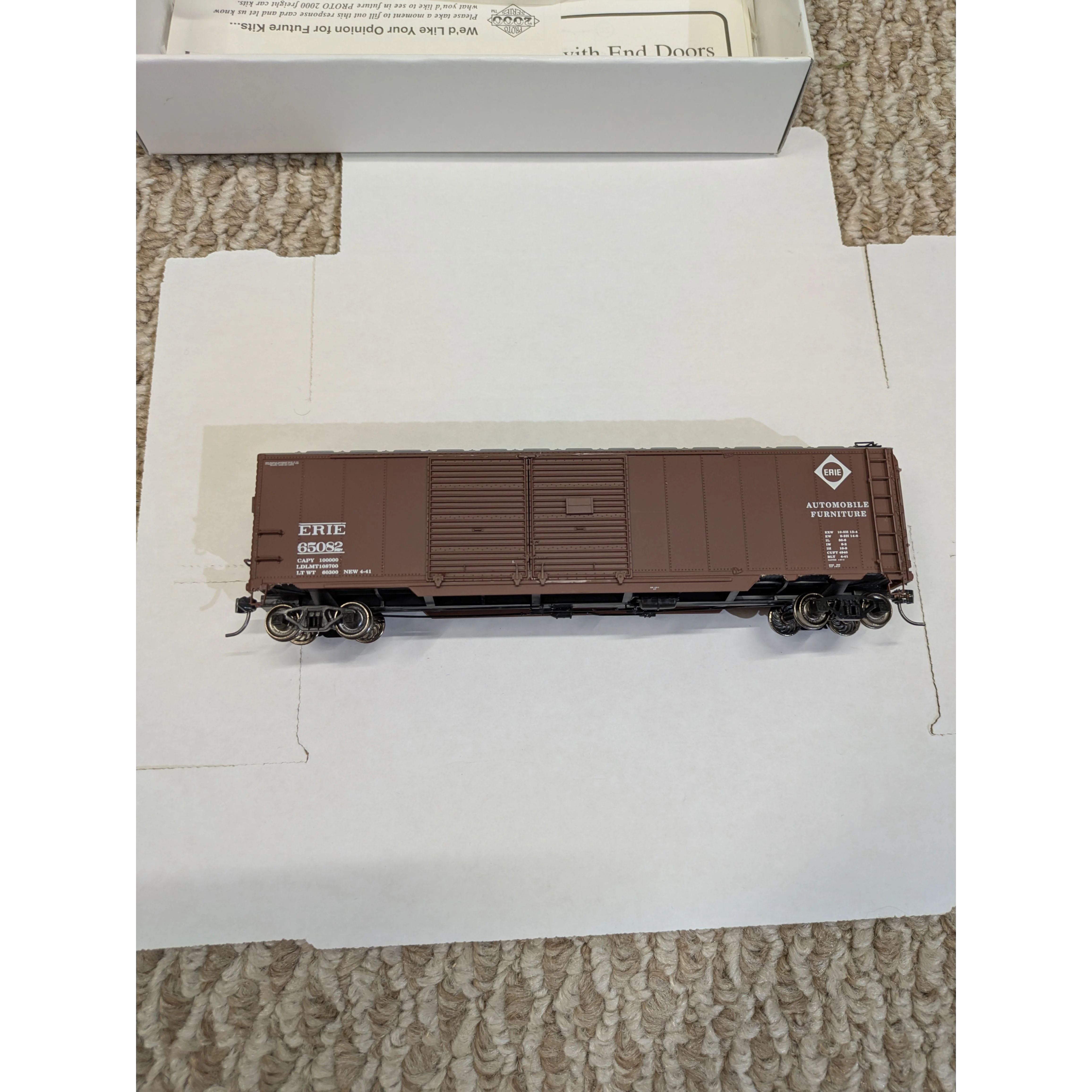 Proto 2000 50' Automobile Box Car 65082 — photo 3