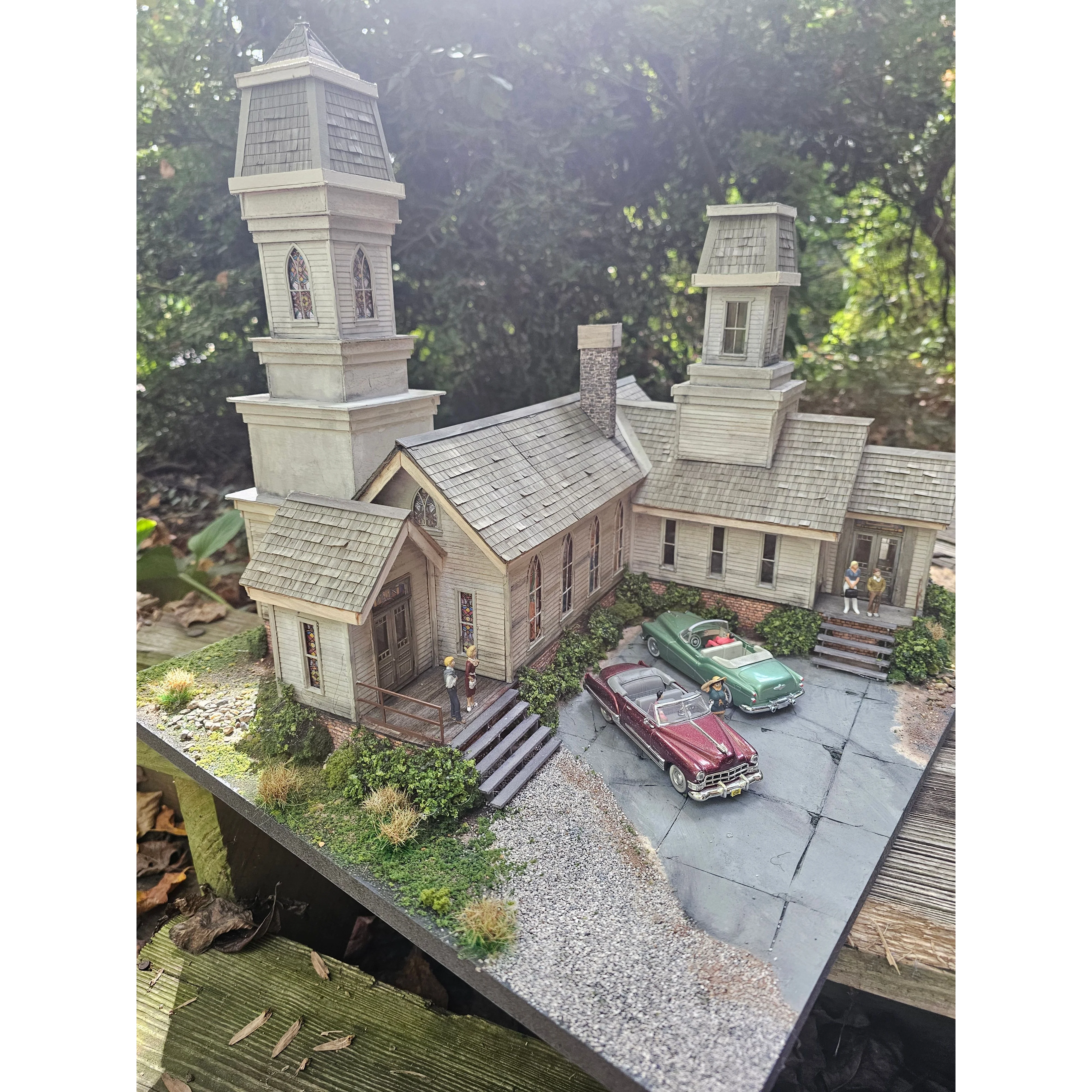 HI Rail O scale church — photo 2