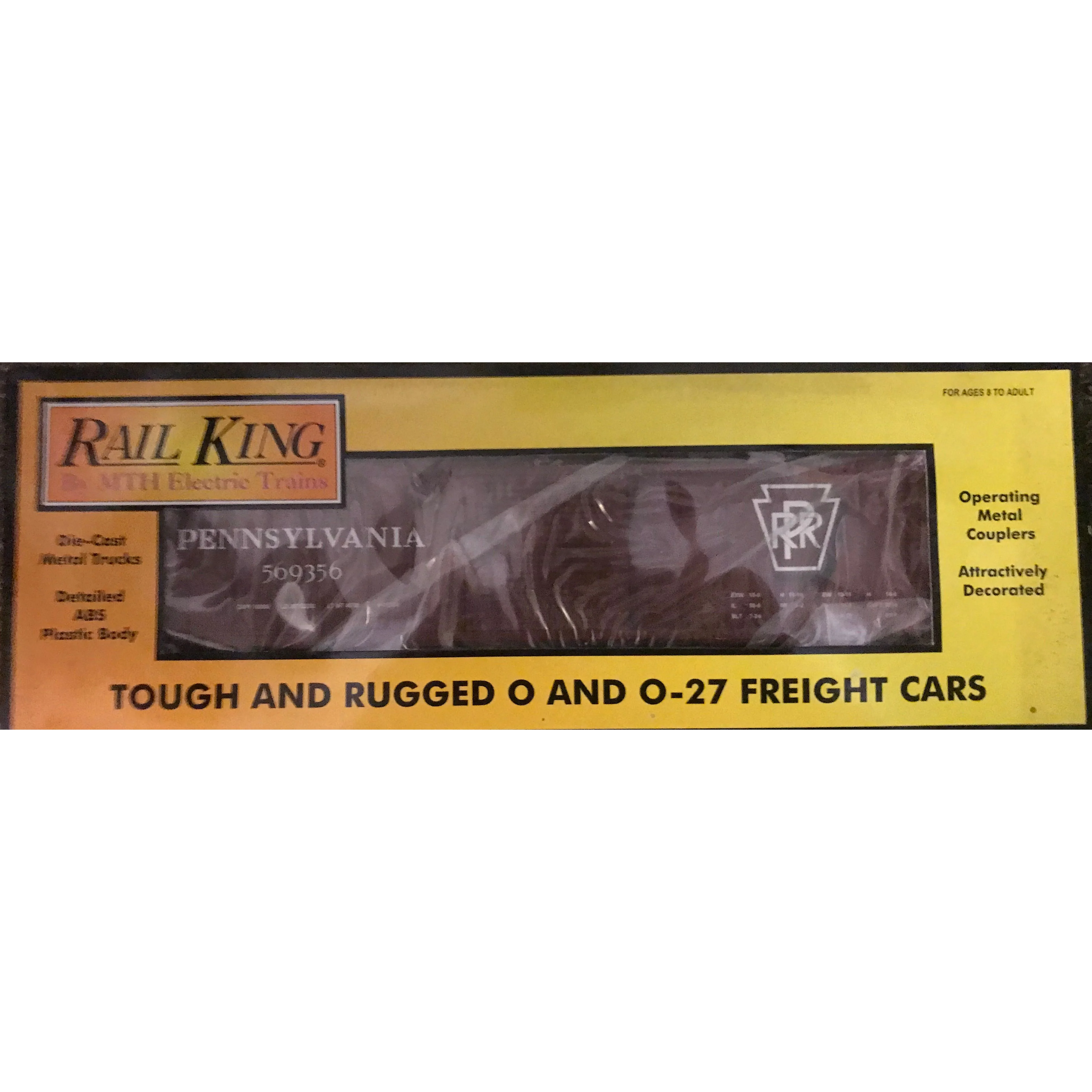 RAIL KING O SCALE #30-7016A PENNSYLVANIA 50' MODERN BOX CAR - Image 3