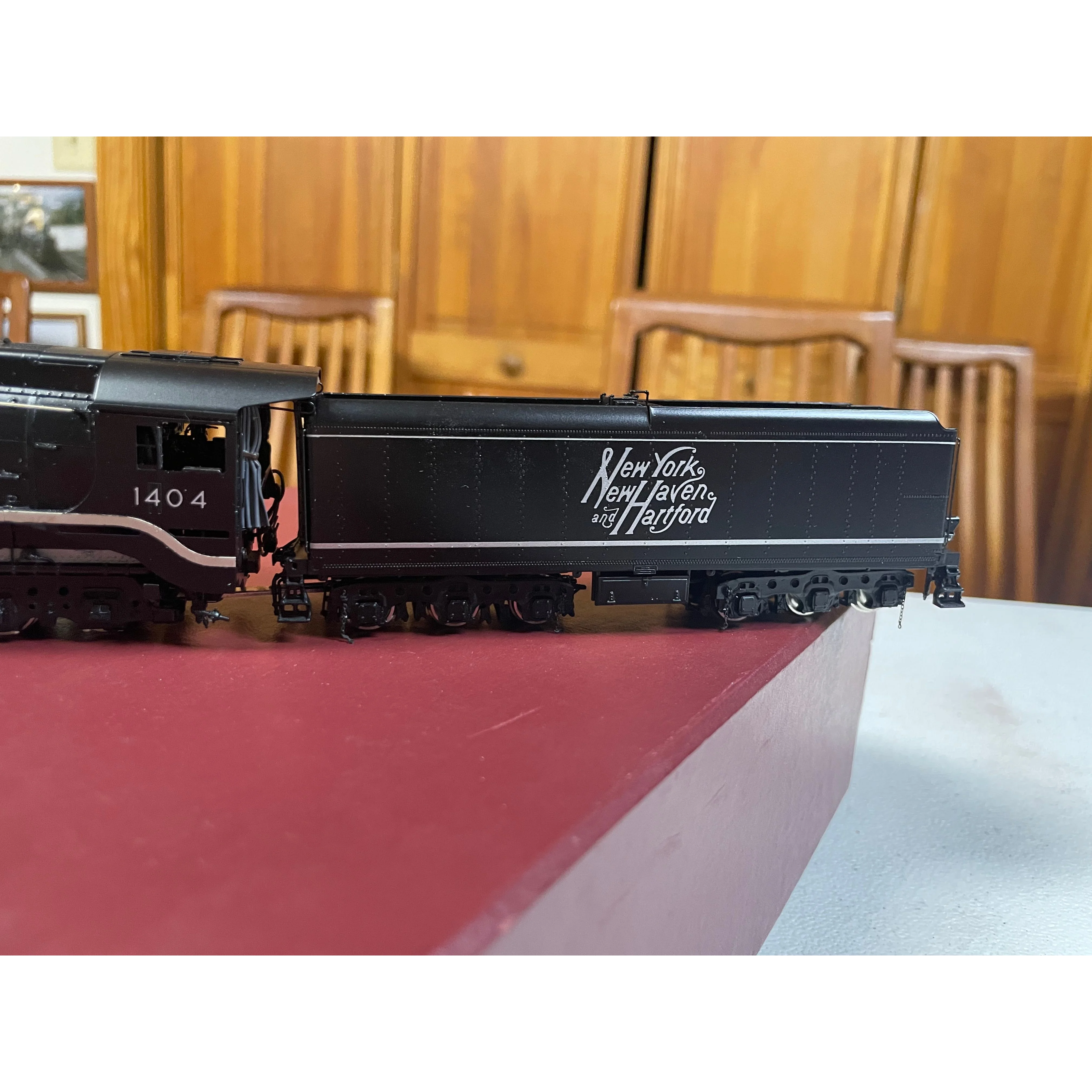 HO Brass W&R Enterprises NEW HAVEN i5 Version 3 Steam Loco #1404 DC operated LNIB — photo 6