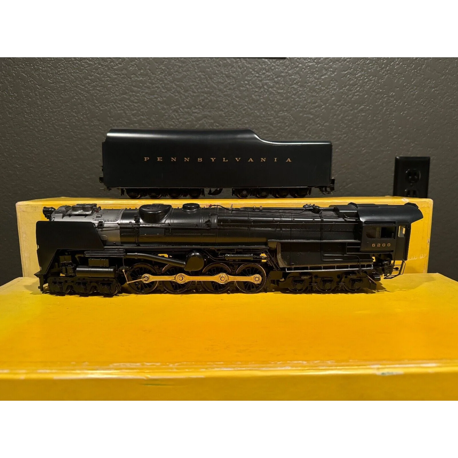 Sunset Models O Scale 2 Rail Brass Pennsylvania S-2 6-8-6 Turbine RARE SAMHONGSA