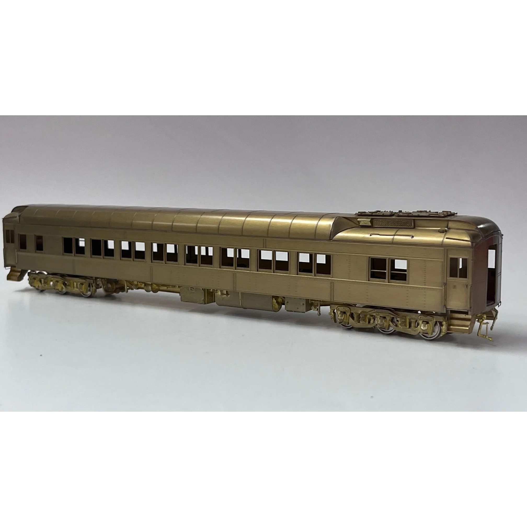 Coach Yard Brass HO Scale Santa Fe 16-Section Heavyweight Sleeper Car — photo 2
