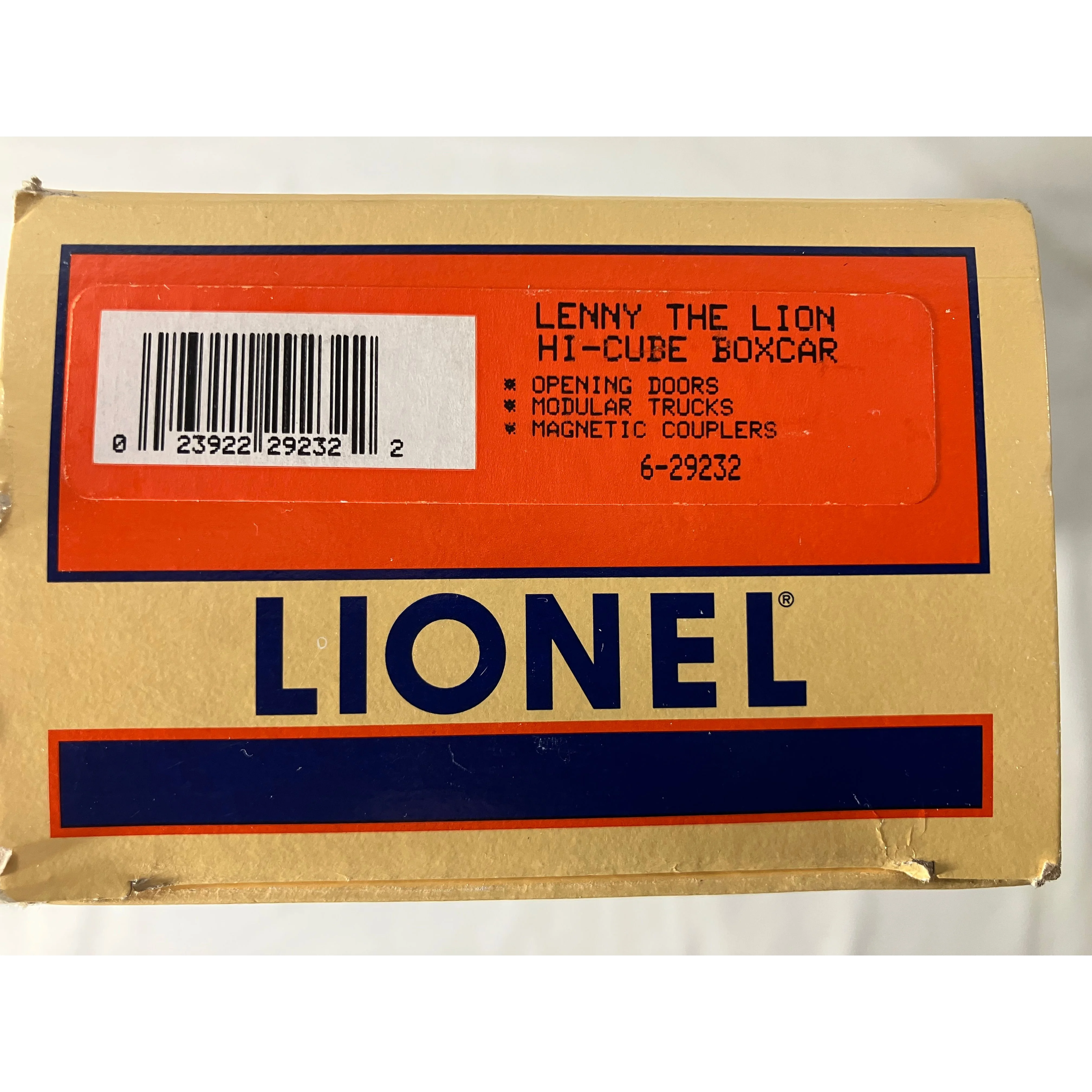Lionel 6-29232 O scale 3 rail Lenny the Lion Hi-Cube Boxcar — photo 11