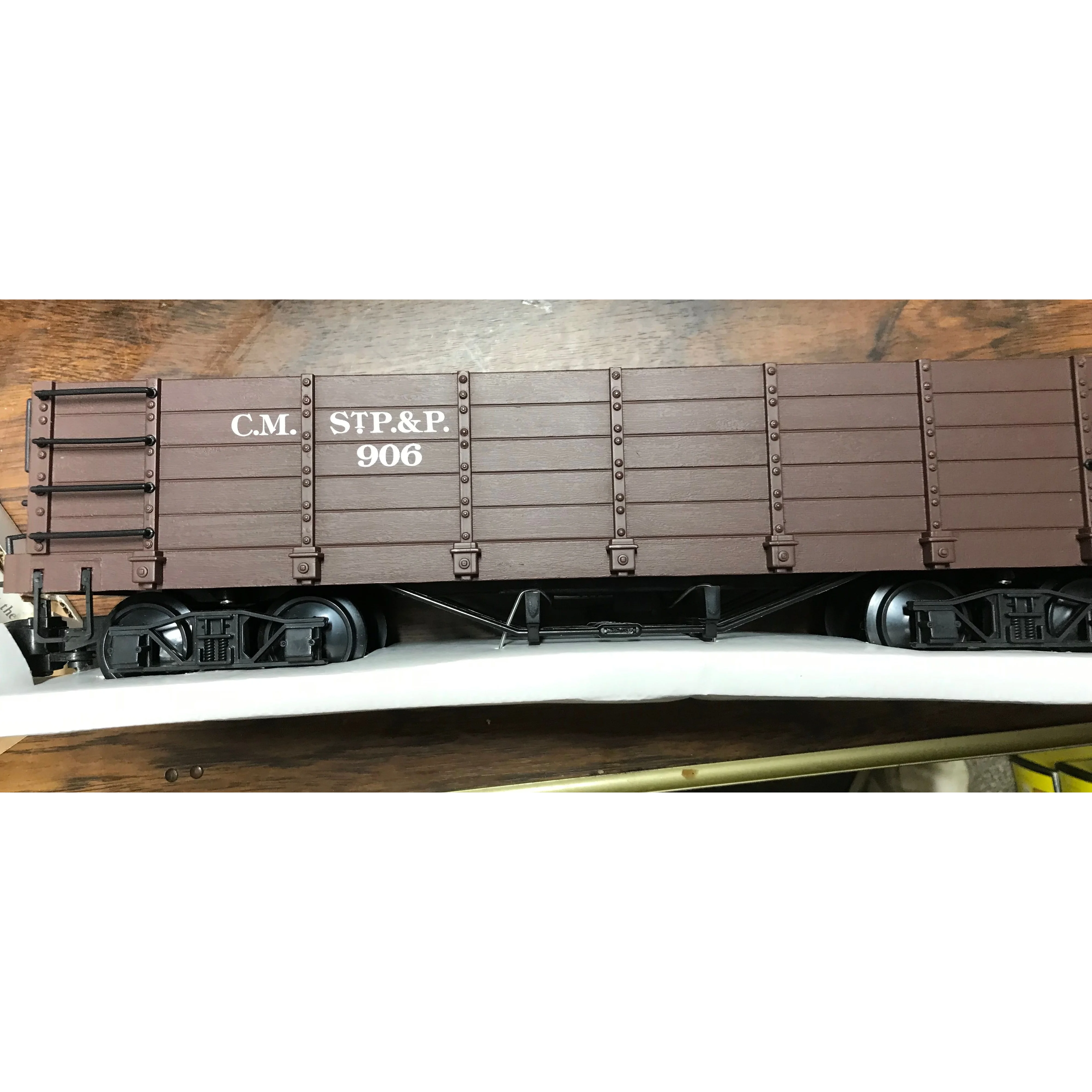 Bachmann Big Haulers G-Scale 93715 'G' Gondola Car (CM ST. P & P) - Image 2