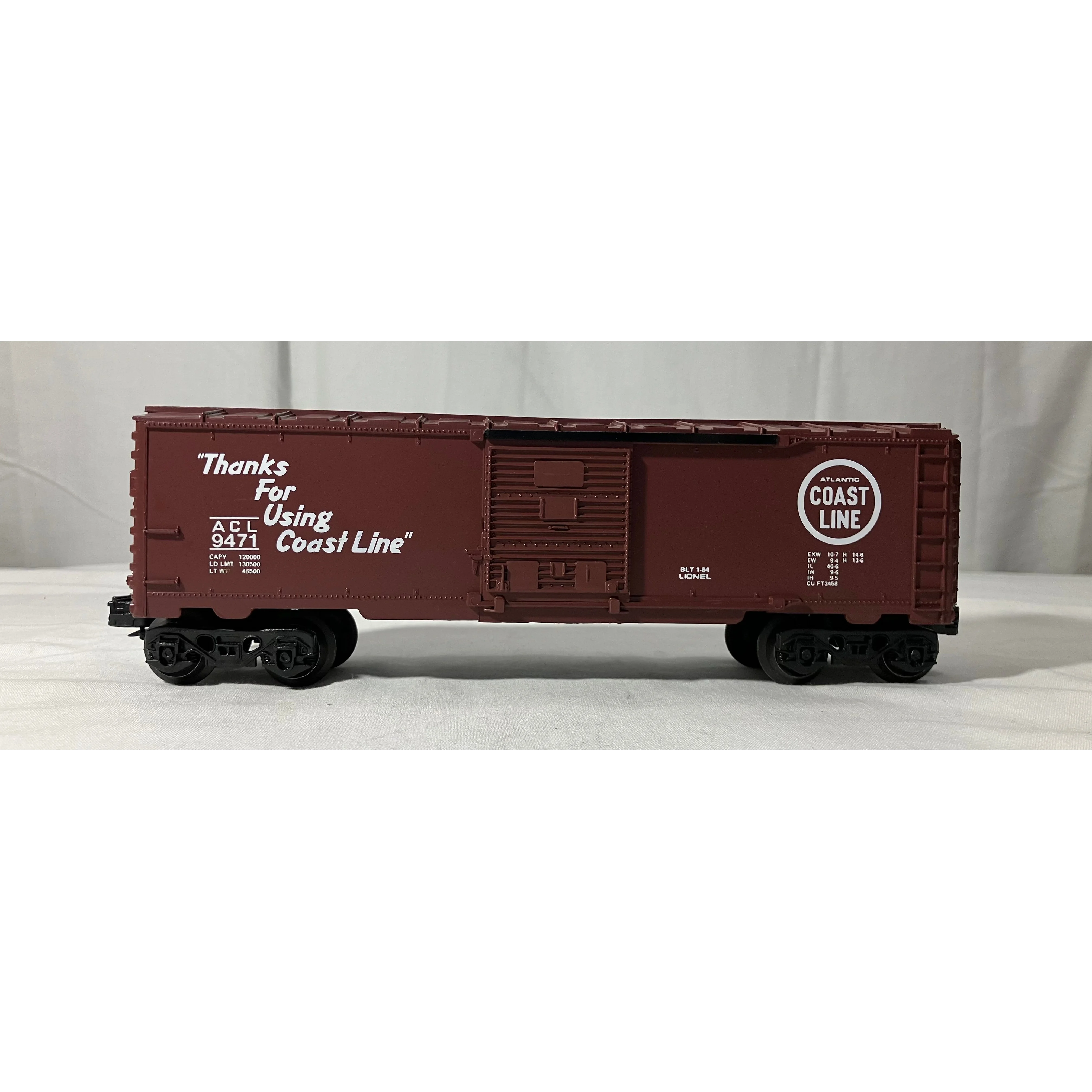 Lionel 6-9471 O scale 3 rail boxcar Atlantic Coast Line — photo 3