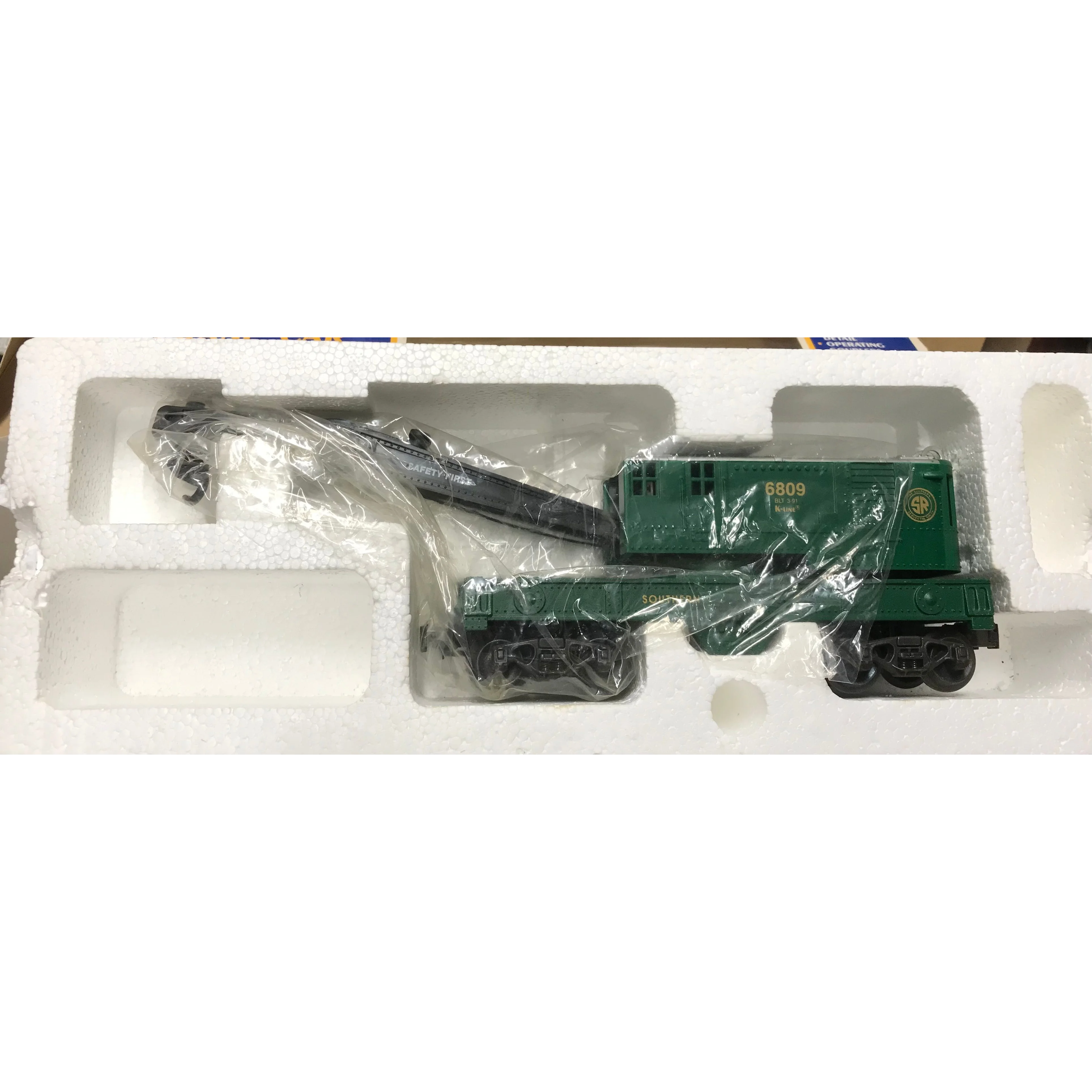 K-Line Southern Classic Crane Car K-6809 - Image 1