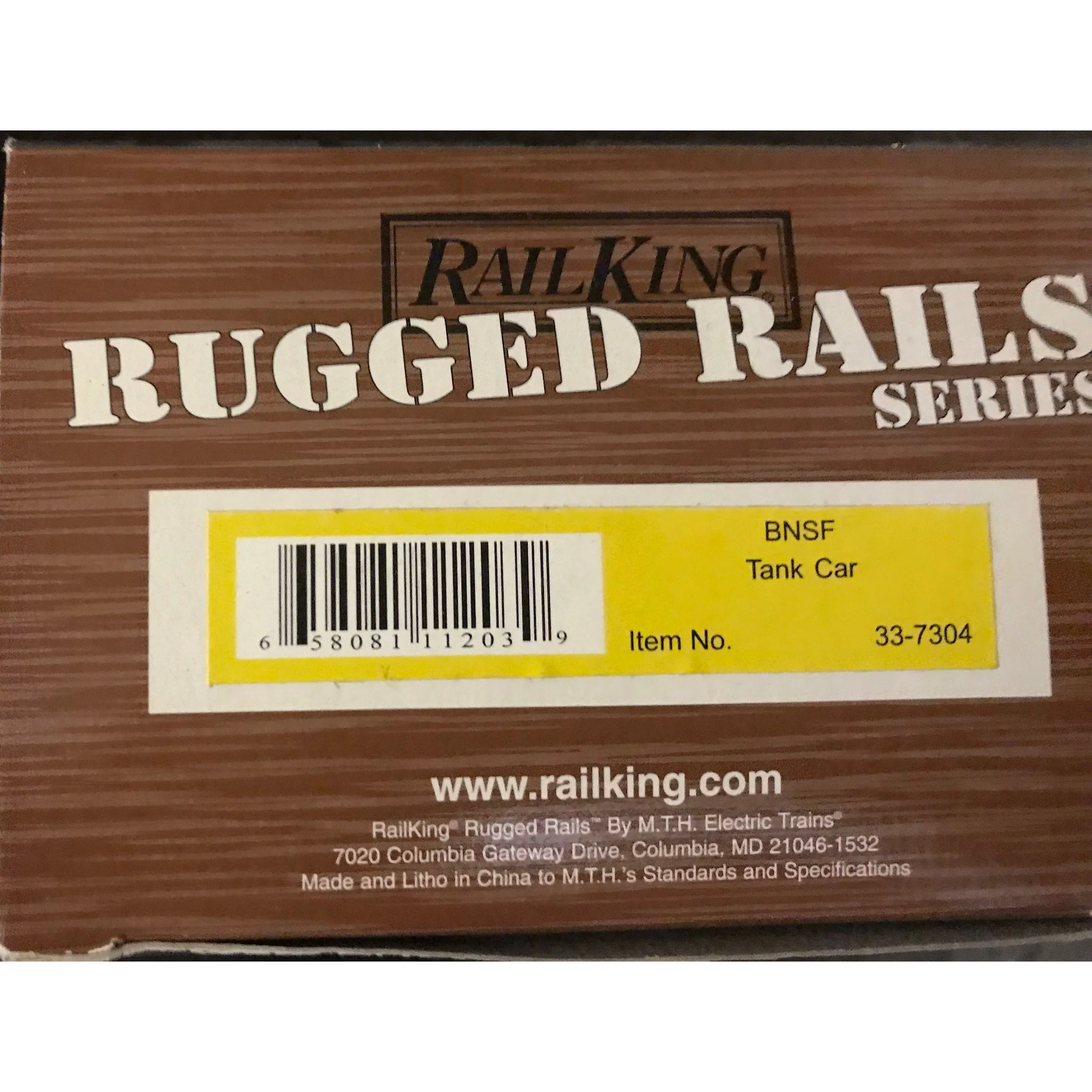 RailKing 33-7304 BNSF Tank Car - Rugged Rails - Image 5