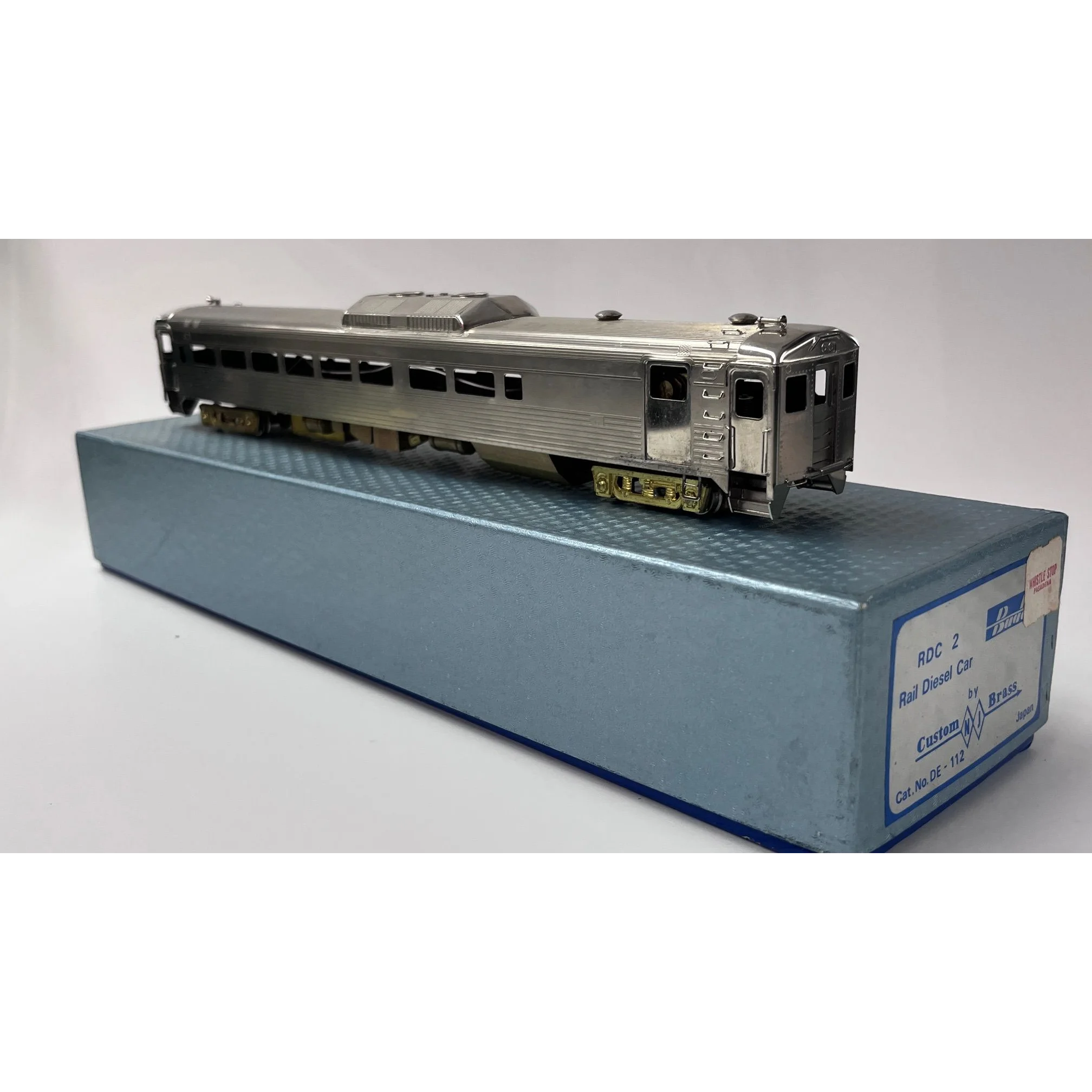 Kumata Budd RDC-2 Rail Diesel Car, HO Scale Brass Loco