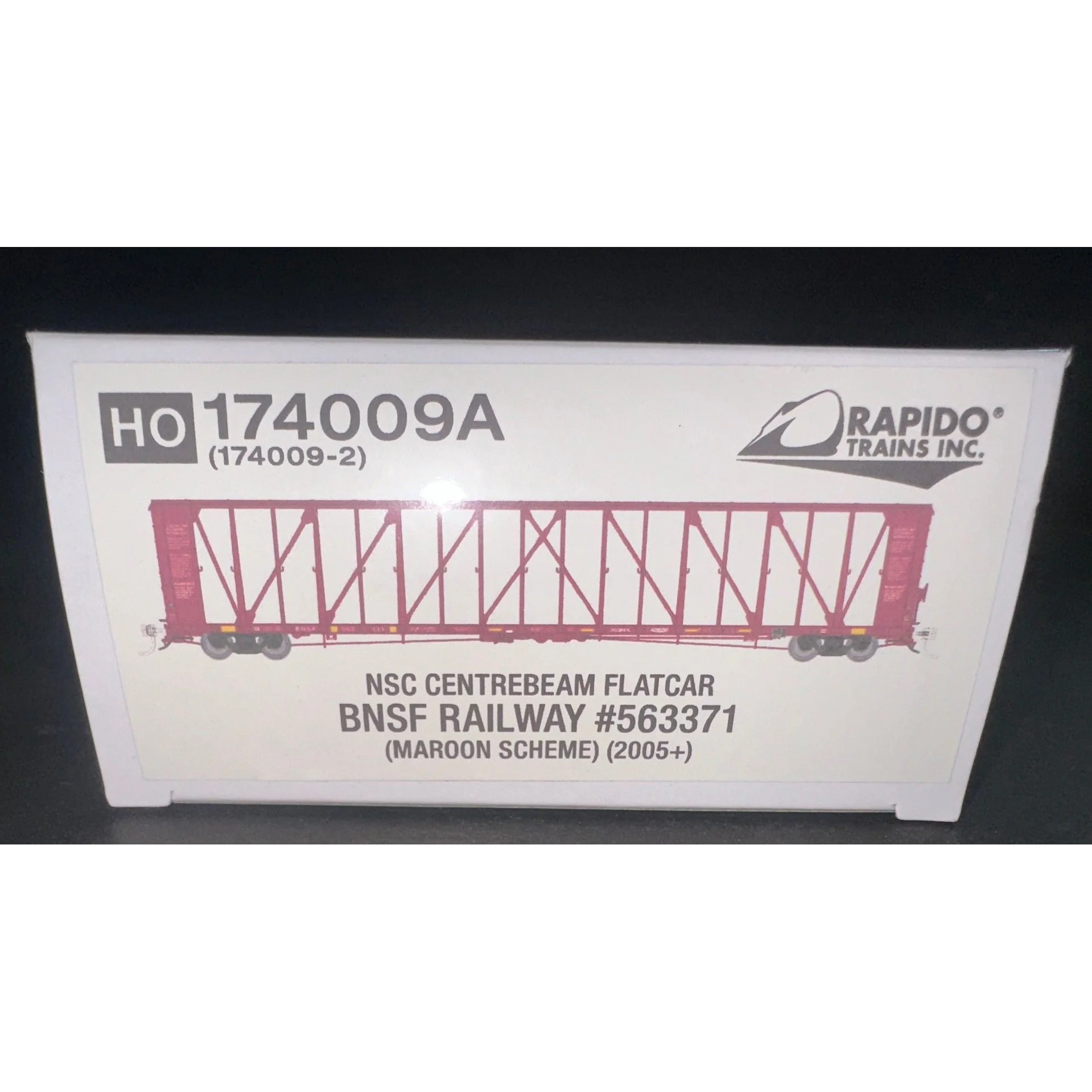 Rapido NSC Centerbeam Flatcar BNSF RAILWAY #563371