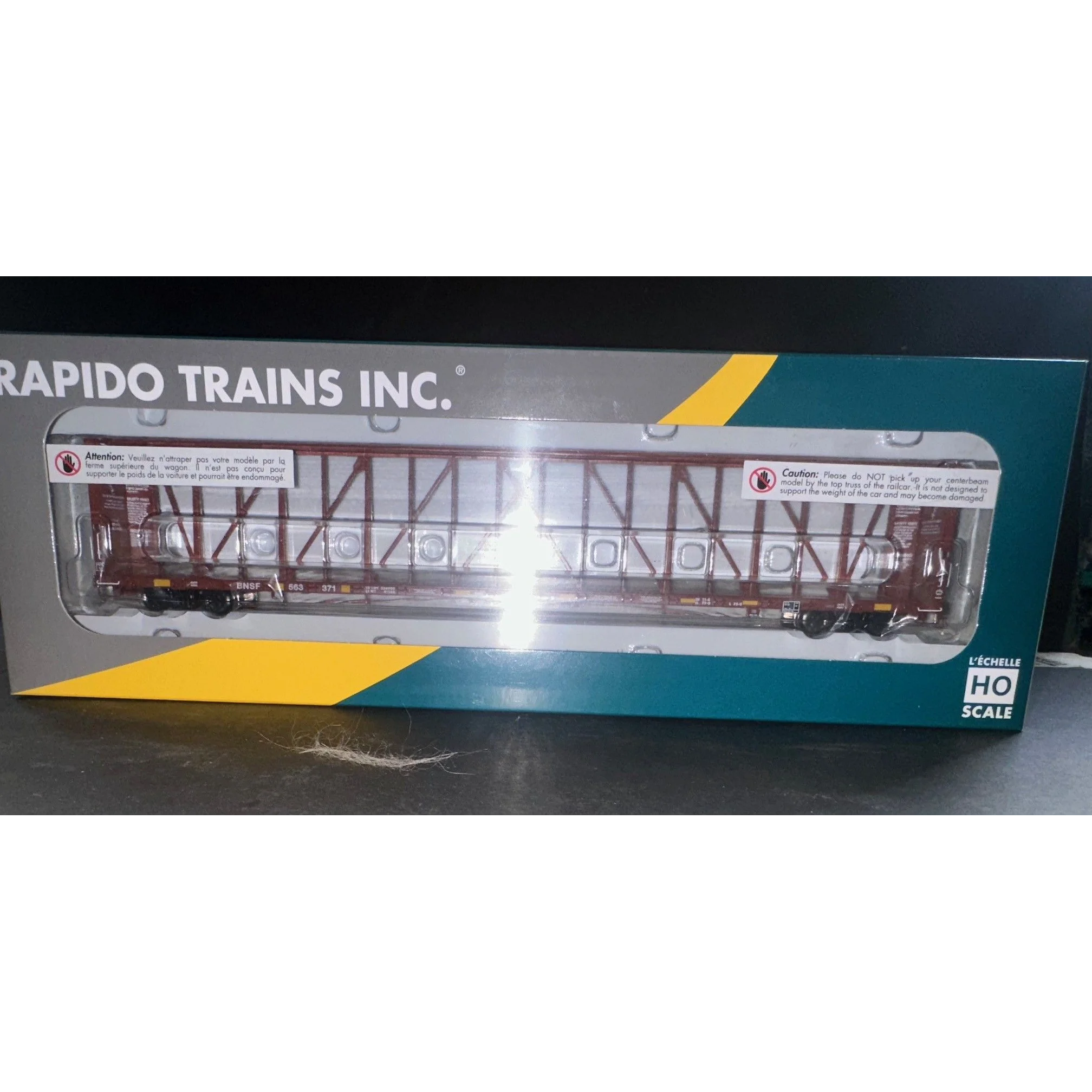 Rapido NSC Centerbeam Flatcar BNSF RAILWAY #563371 — photo 2