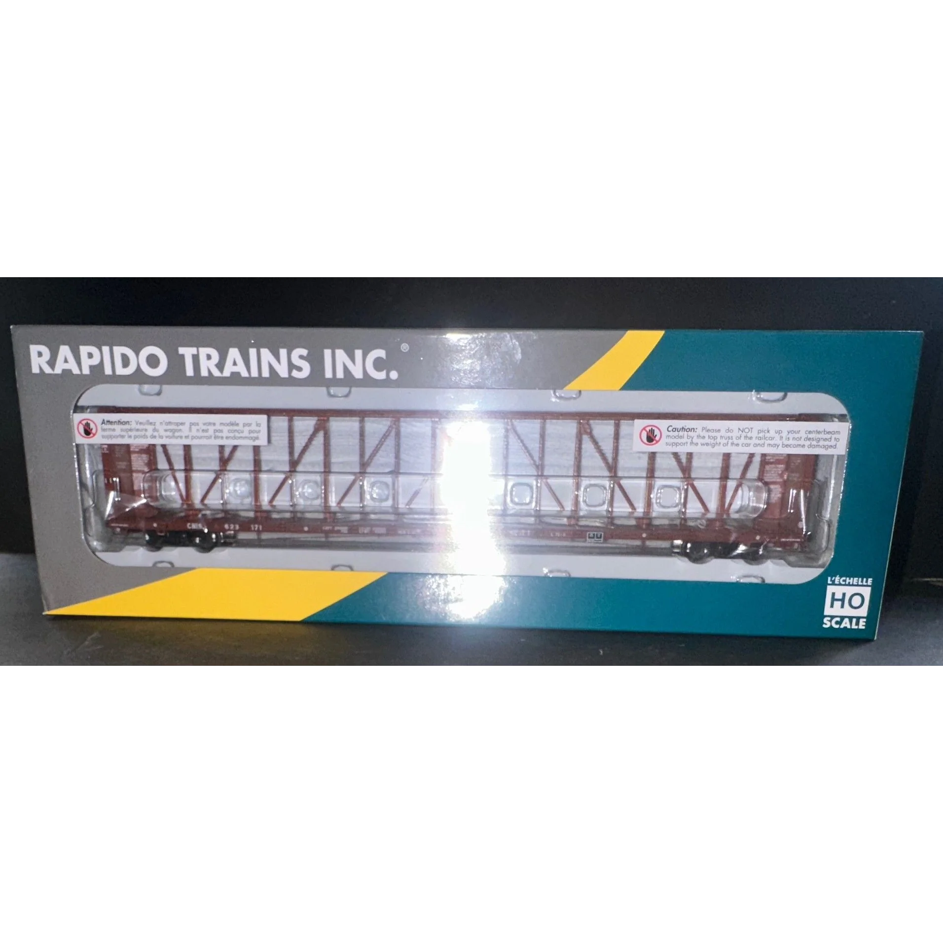 Rapido NSC Centerbeam Flatcar CANADIAN NATIONAL (CNIS) RAILWAY #623171 — photo 2