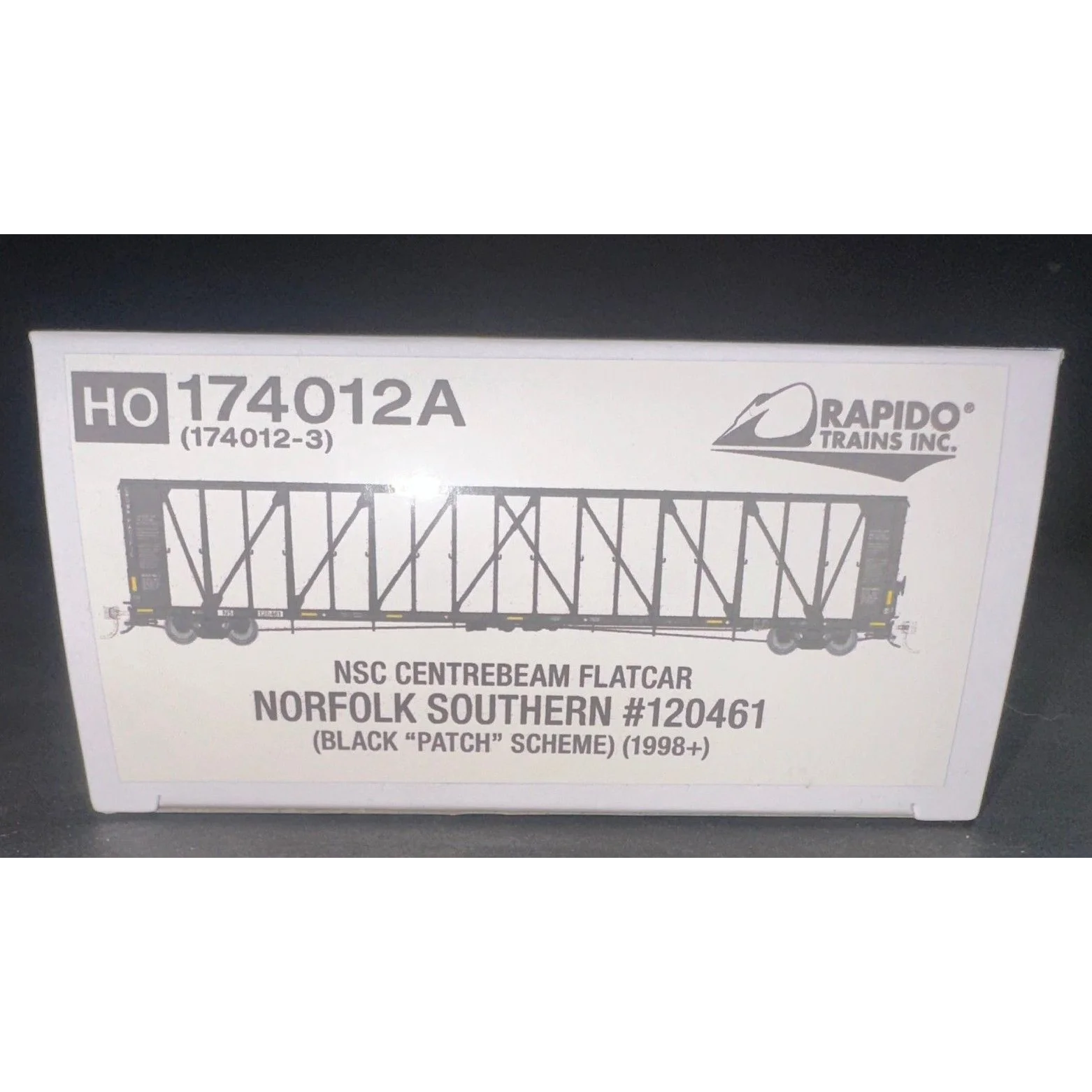 Rapido NSC Centerbeam Flatcar NORFOLK SOUTHERN #120461
