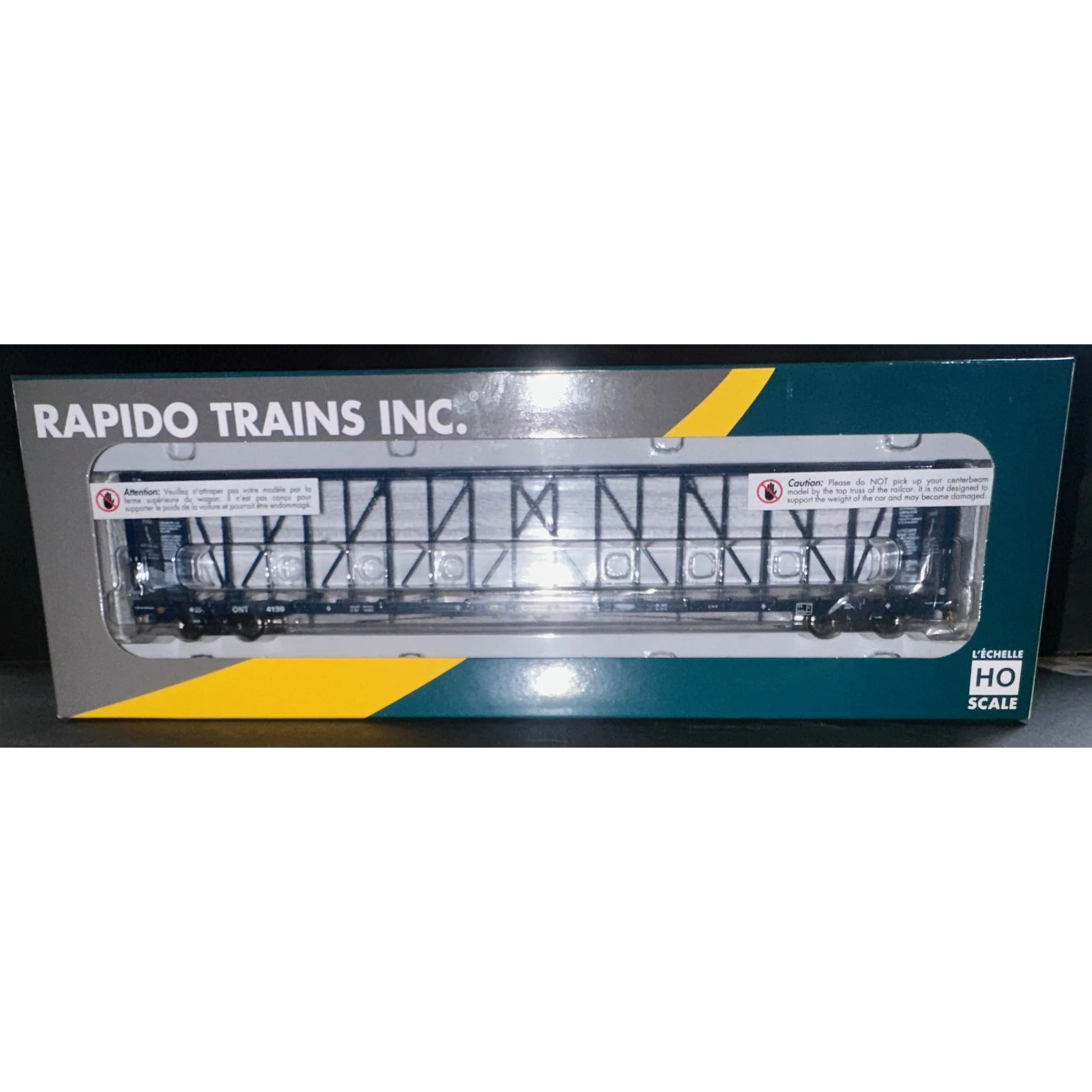 Rapido NSC Centerbeam Flatcar ONTARIO NORTHLAND #4139 — photo 2