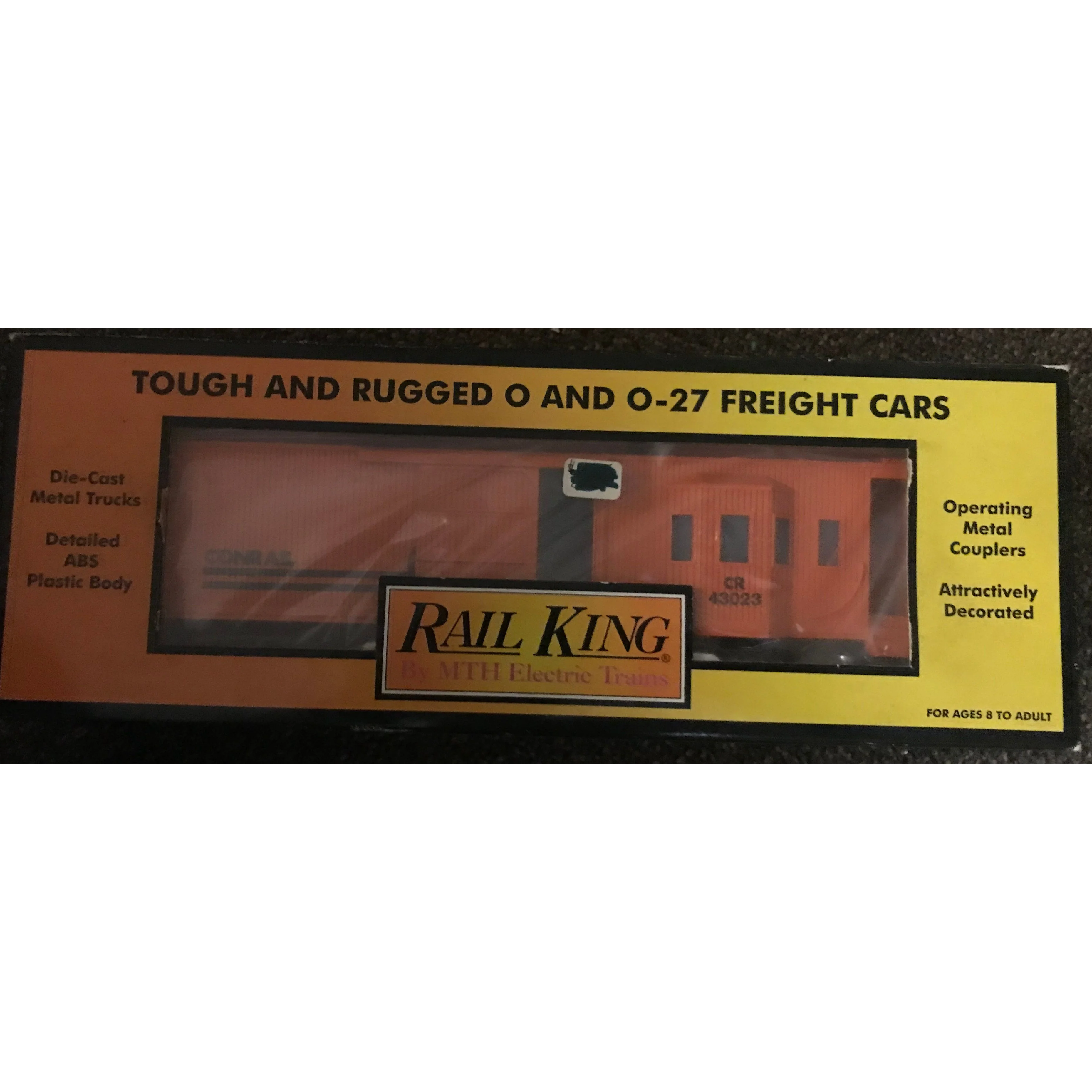 MTH RAILKING O 30-4019E CONRAIL LIGHTED WORK CABOOSE + BOX - Image 3