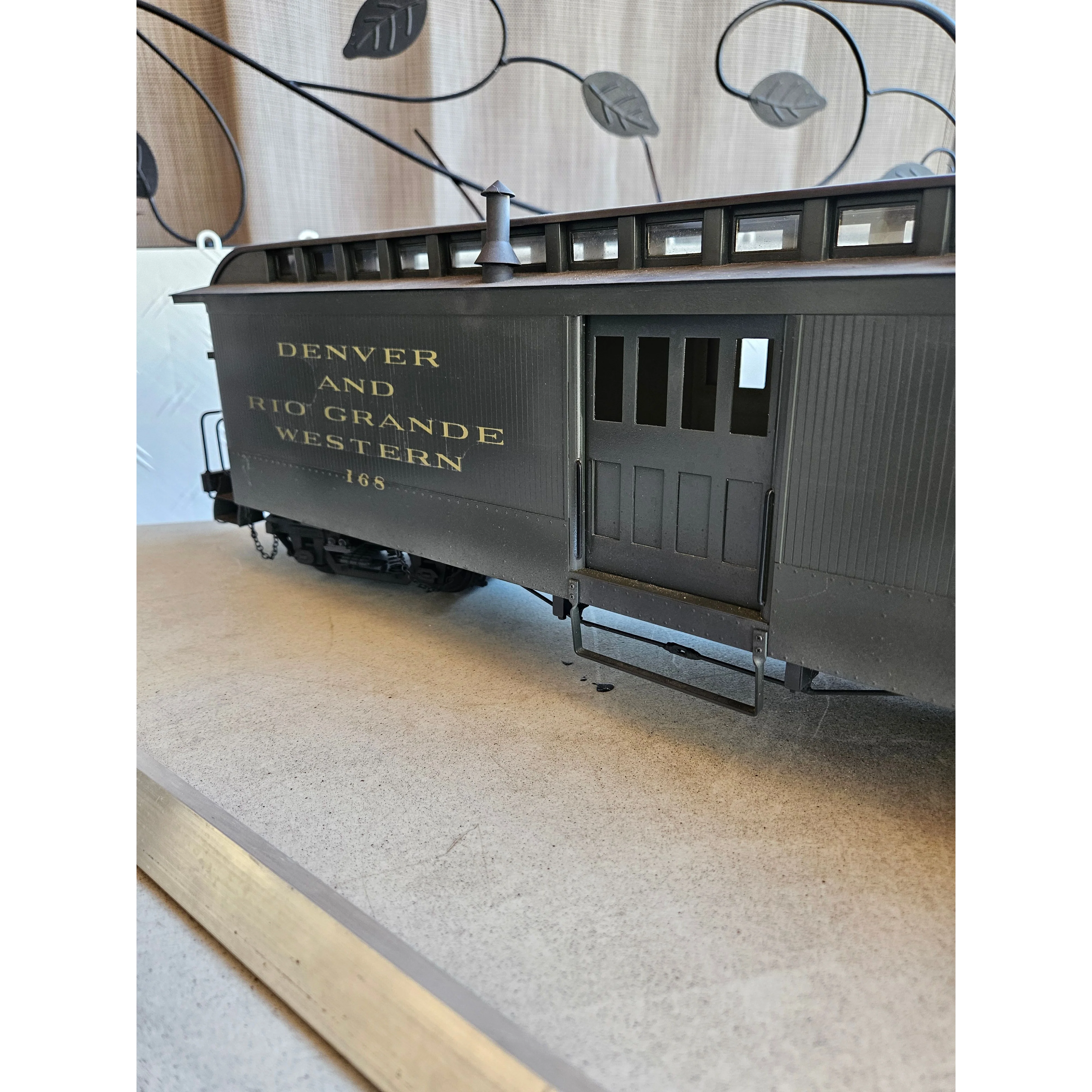 1:20 Fn3 full brass san Juan 5 car passenger set DRGW — photo 7