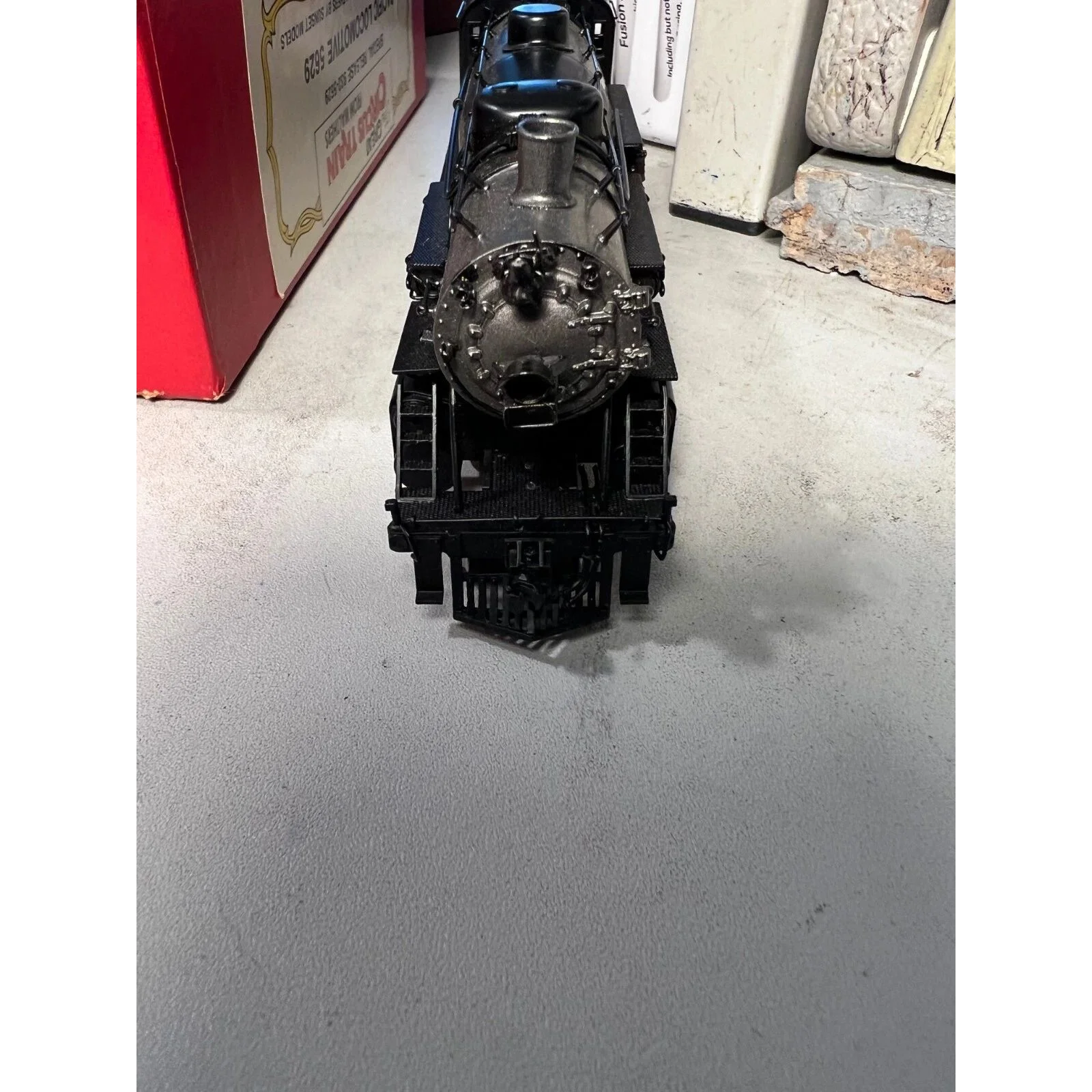 BRASS MILWAUKEE #5629 CIRCUS ENGINE by SUNSET FACTORY PAINTED DC — photo 18