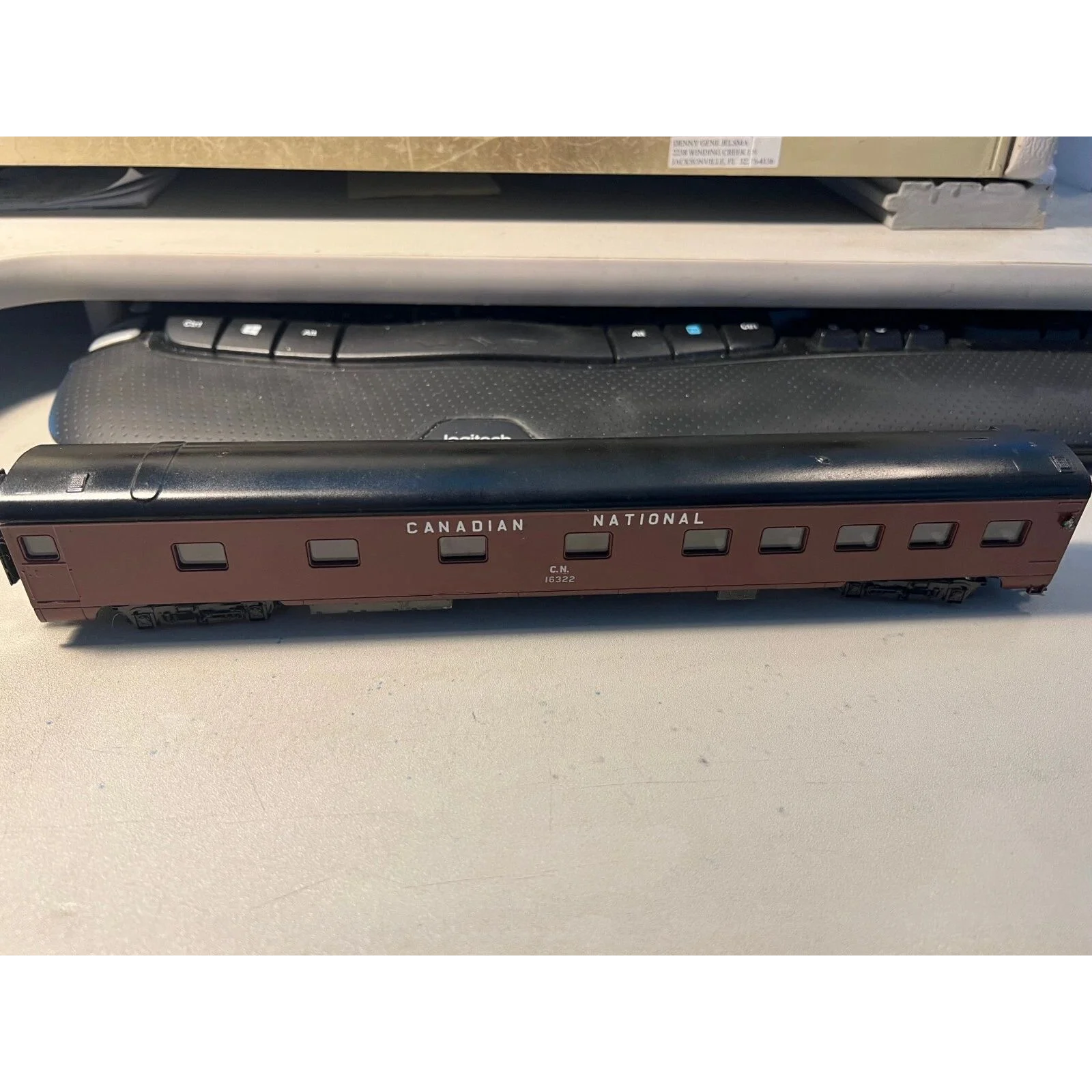 HO scale CN SLEEPING CAR PASSENGER CARS BY AHM