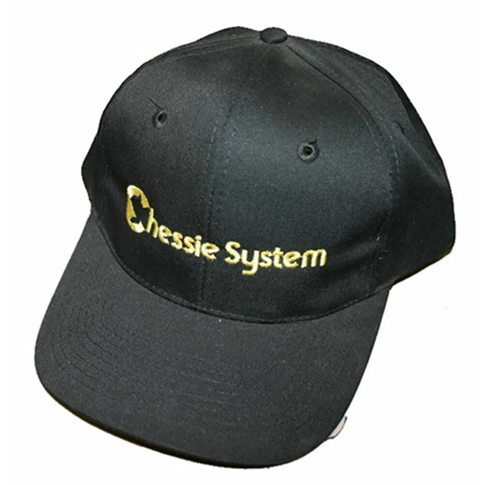 Chessie System Embroidered Black cap by JELSMA GRAPHICS