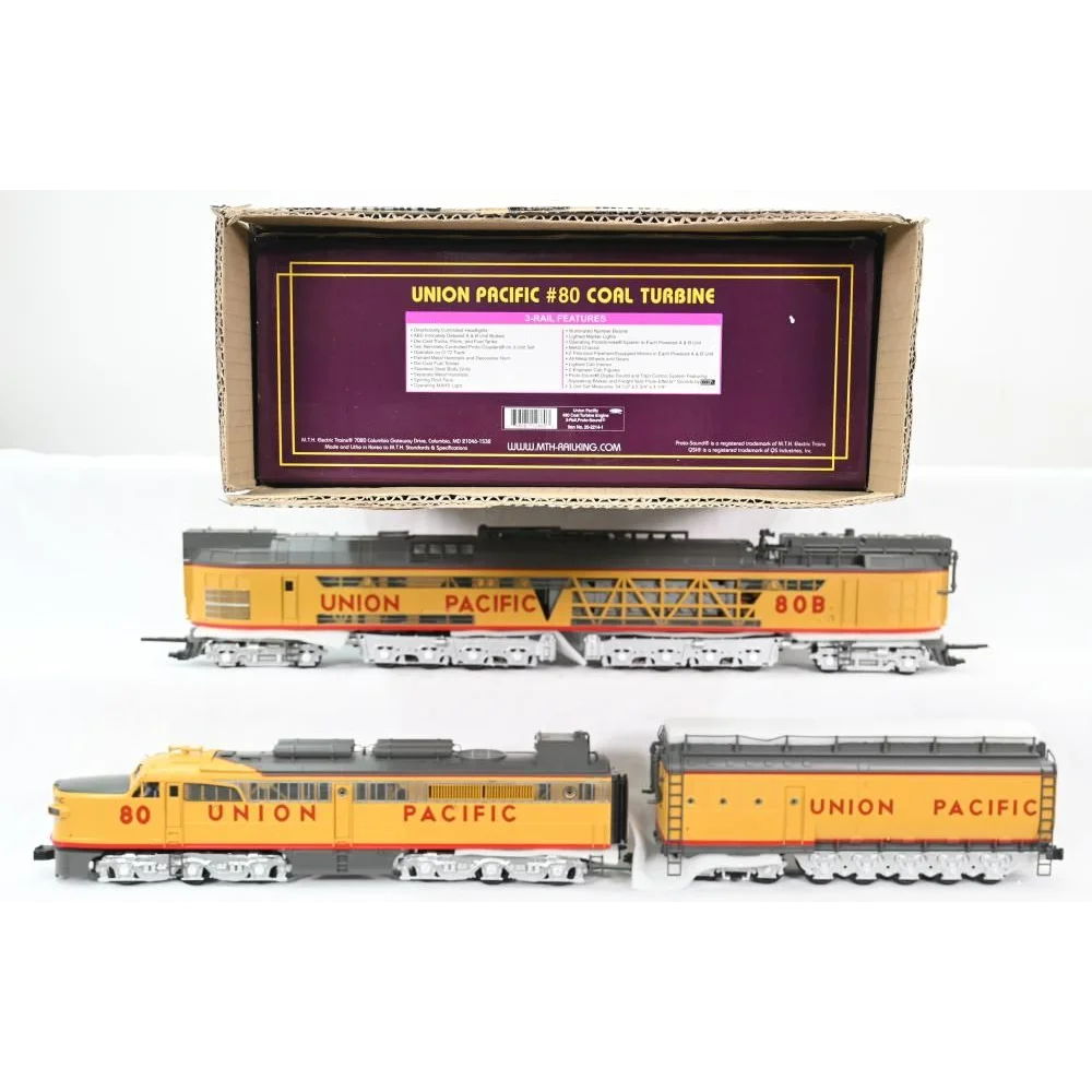 MTH 20-2214-1 UP Union Pacific Coal Turbine Set #80 w/ Proto 1 NIB