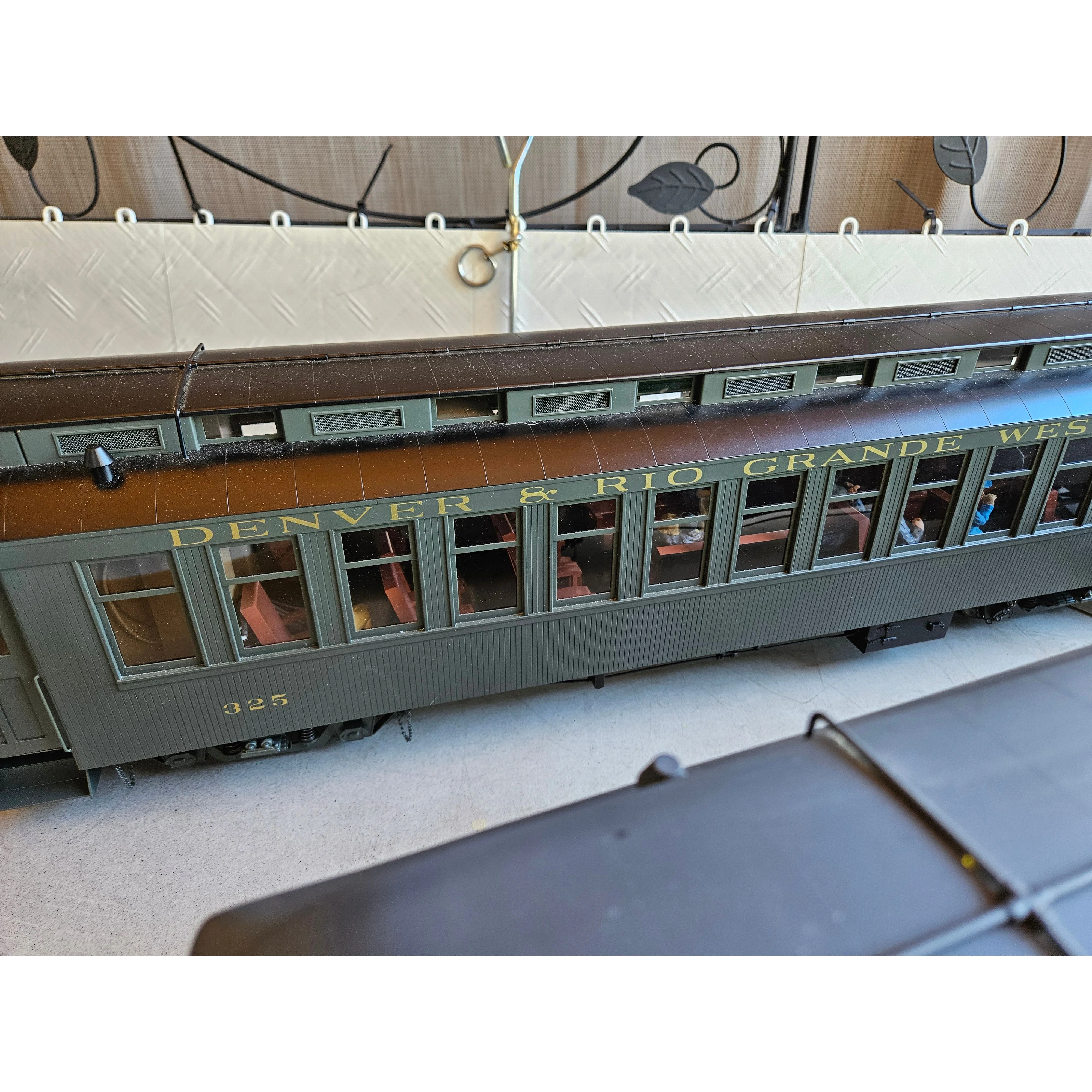1:20 Fn3 full brass san Juan 5 car passenger set DRGW — photo 5