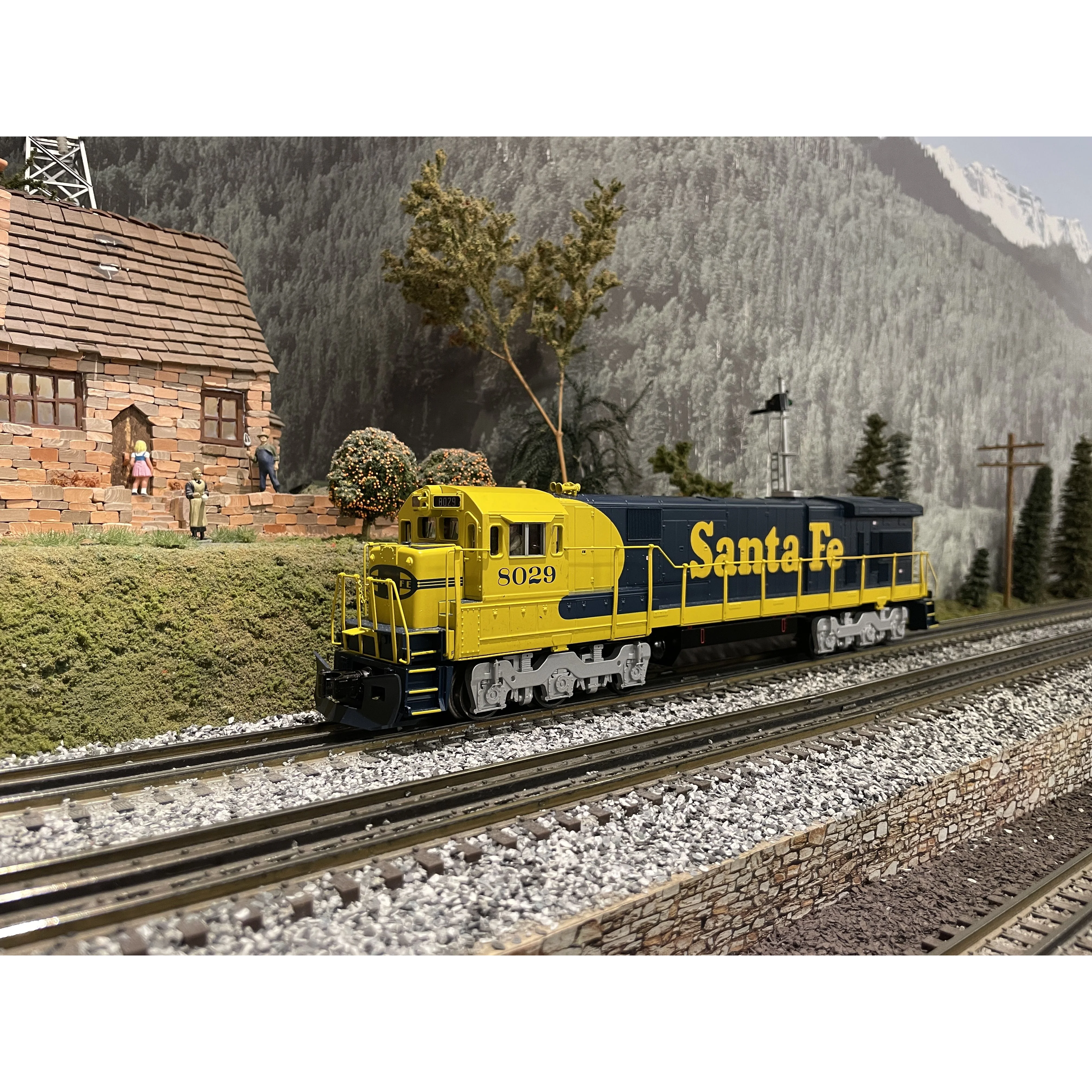 MTH Railking 30-20087-1 Santa Fe C30-7 PS3