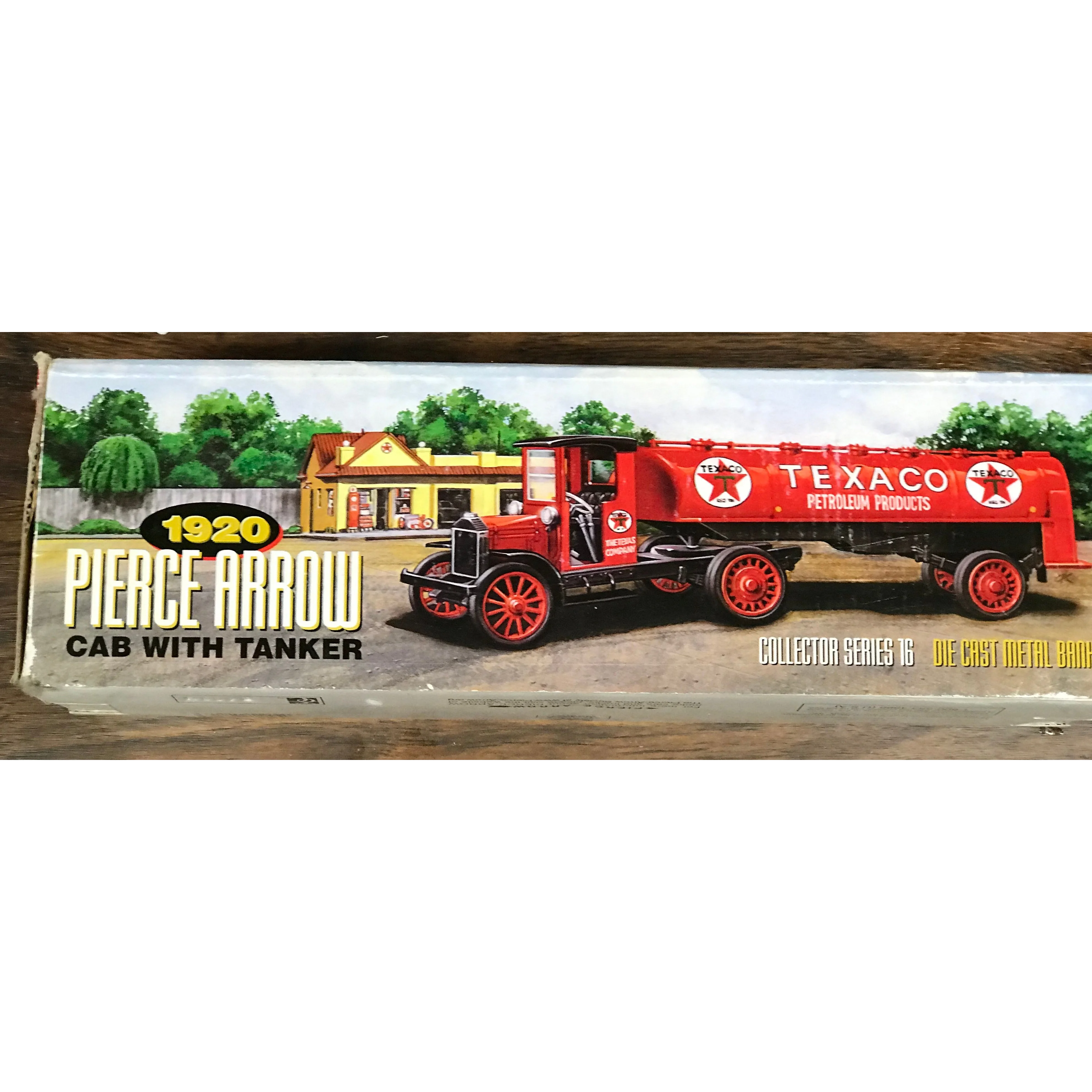 1920 Pierce Arrow Texaco Cab with Tanker Collector Series 16 Die Cast Metal — photo 5