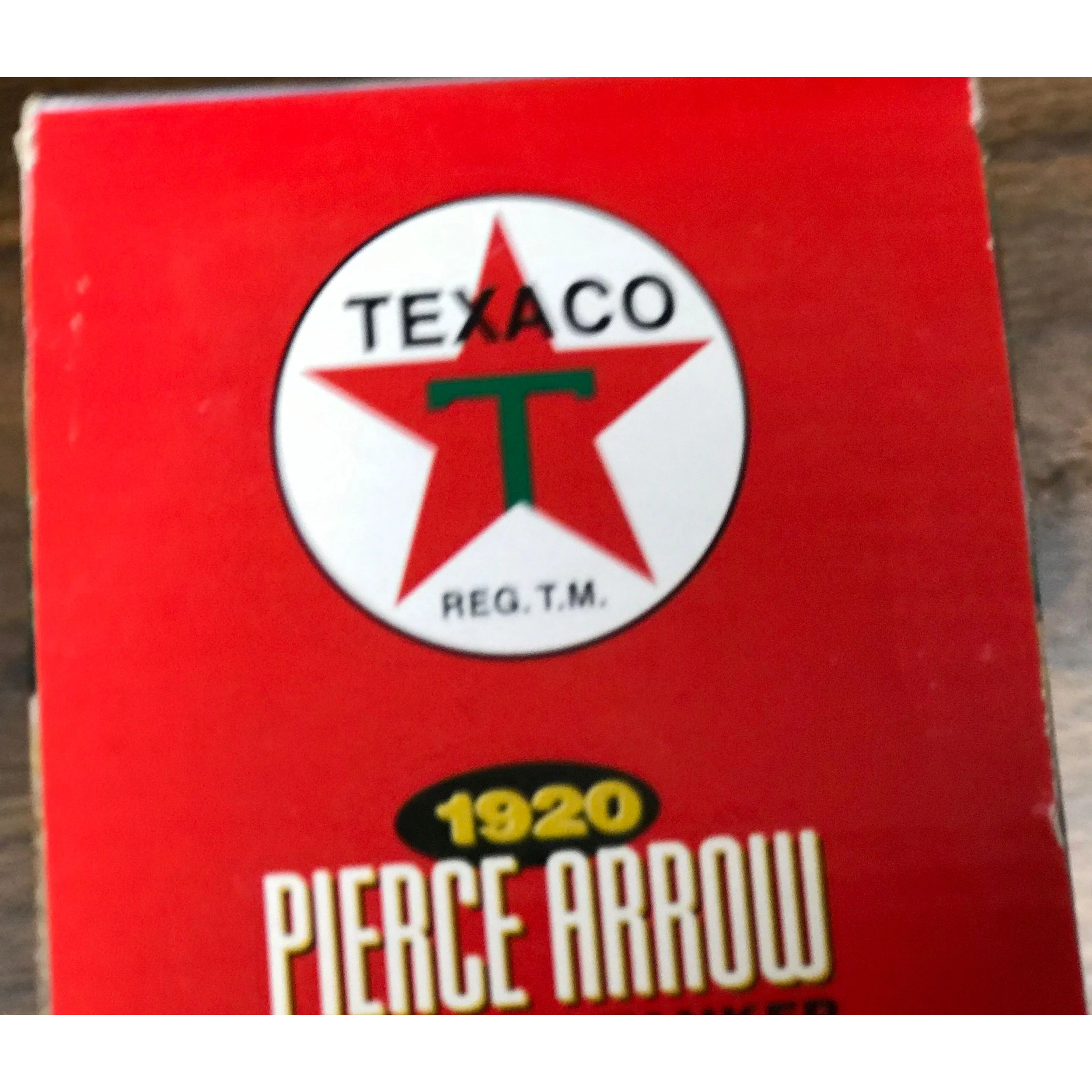 1920 Pierce Arrow Texaco Cab with Tanker Collector Series 16 Die Cast Metal — photo 6