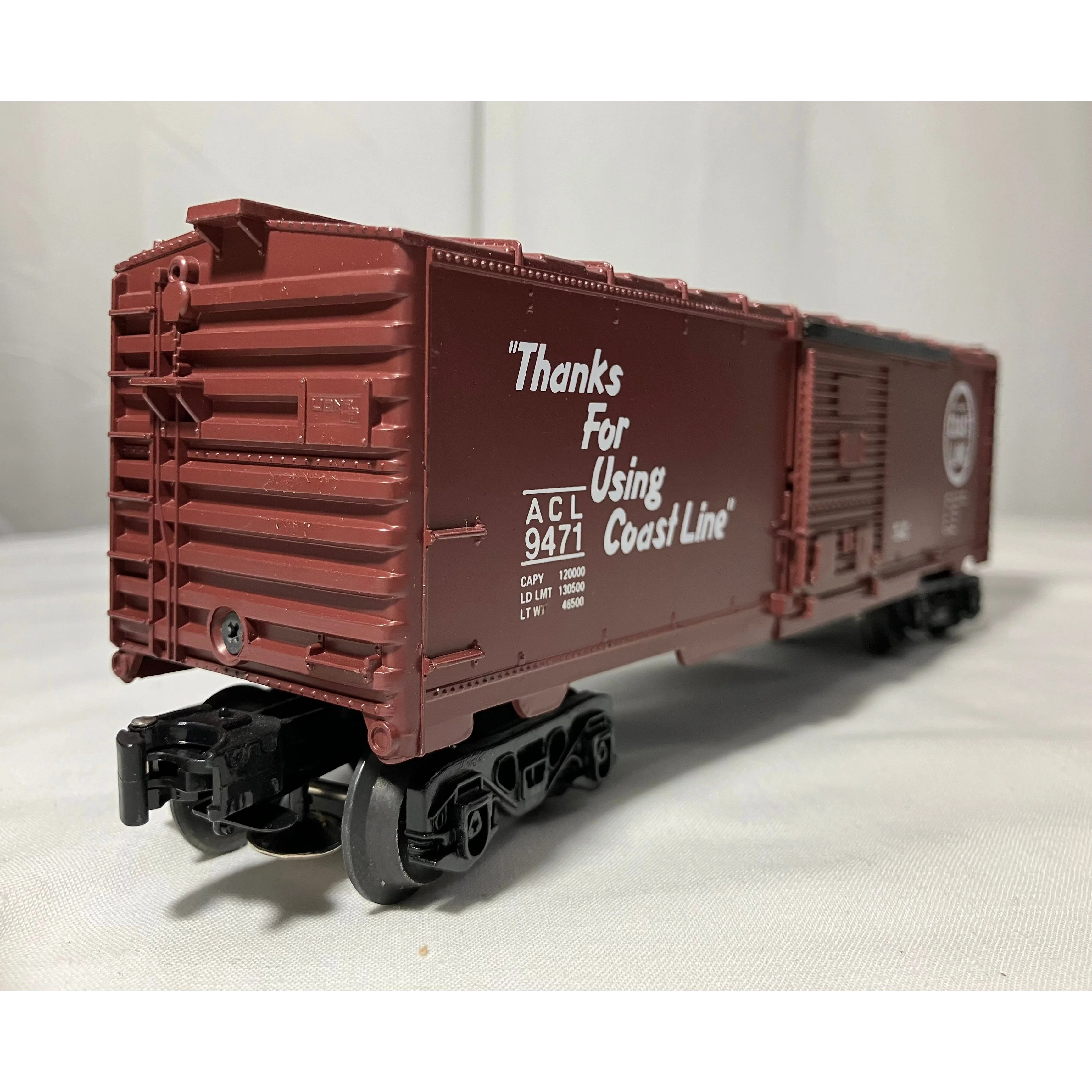 Lionel 6-9471 O scale 3 rail boxcar Atlantic Coast Line