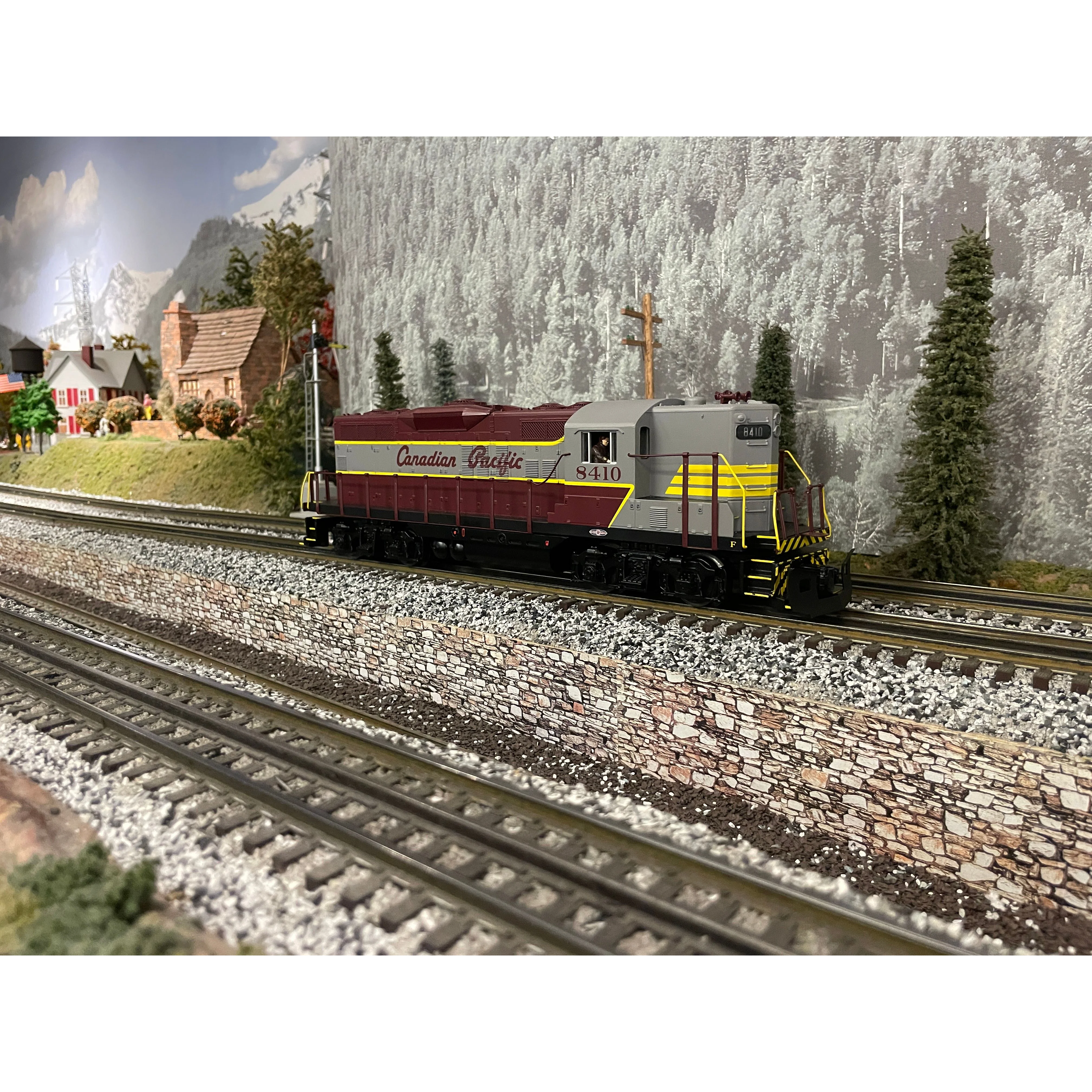 MTH Railking Scale Canadian Pacific GP7 PS2 3V BCR 30-20005-1