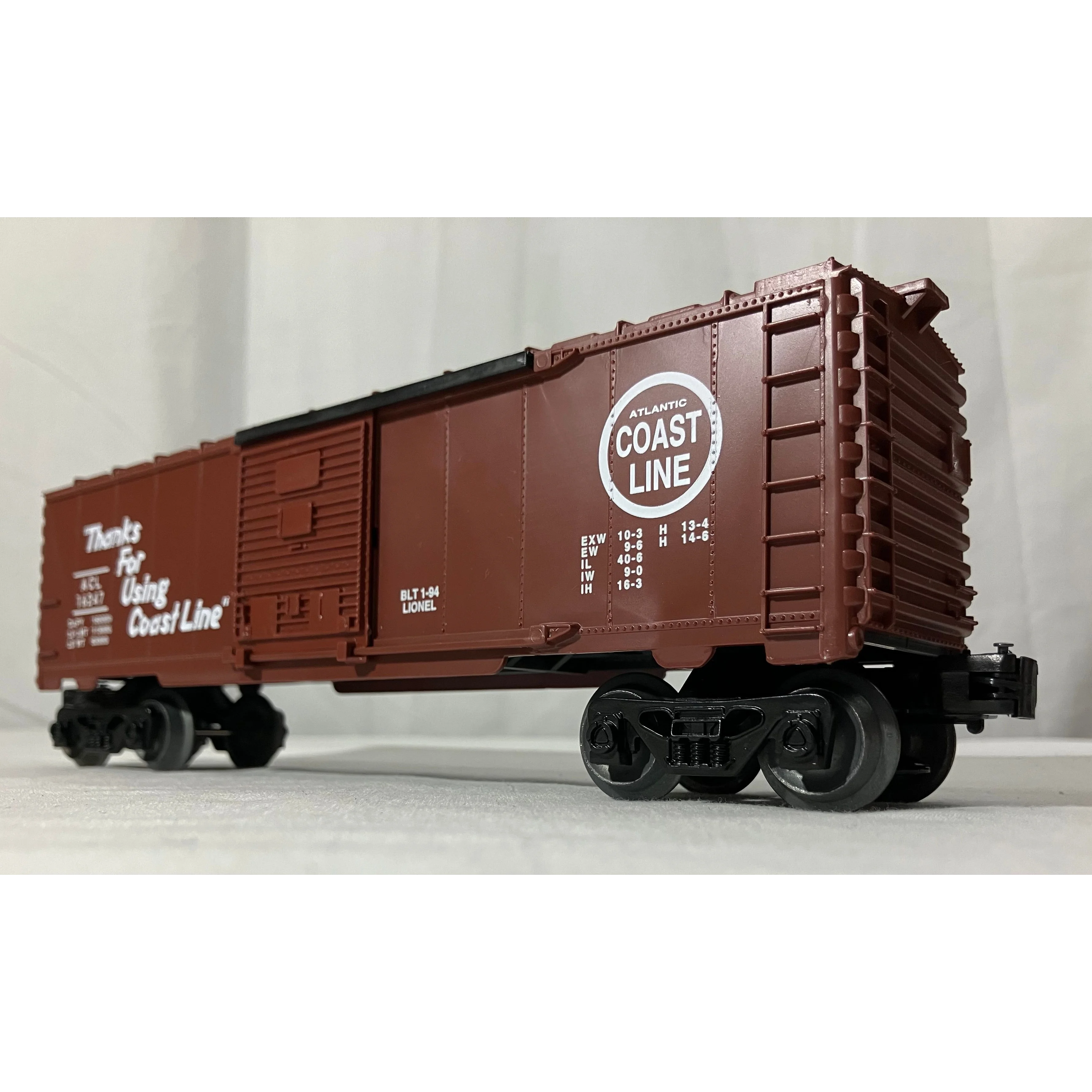 Lionel 6-16247 O scale 3 rail single-door boxcar “Atlantic Coast Line — photo 3