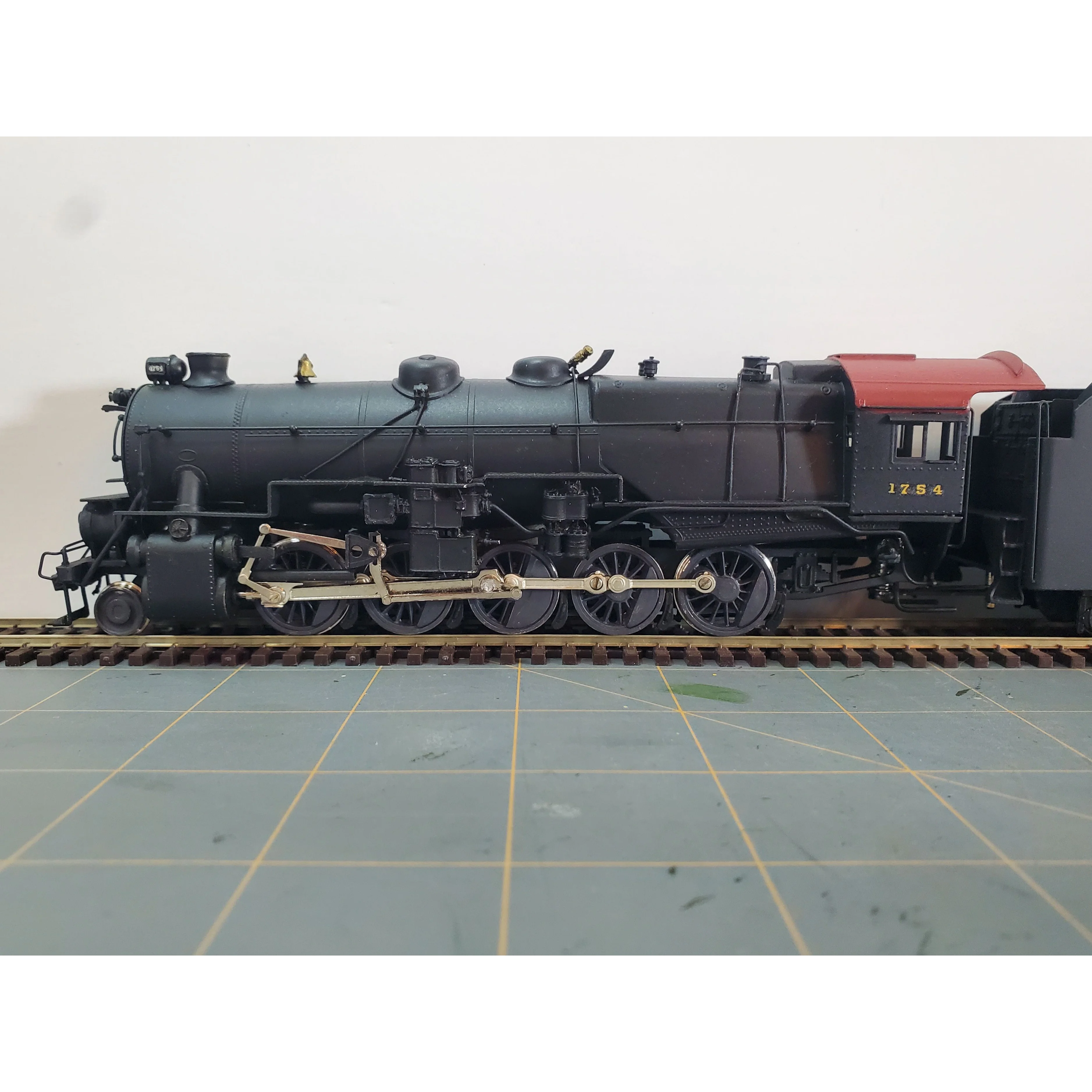 Pennsylvania 2-10-0 with Long Tender - HO Scale Brass Locomotive - Sunset Models — photo 3