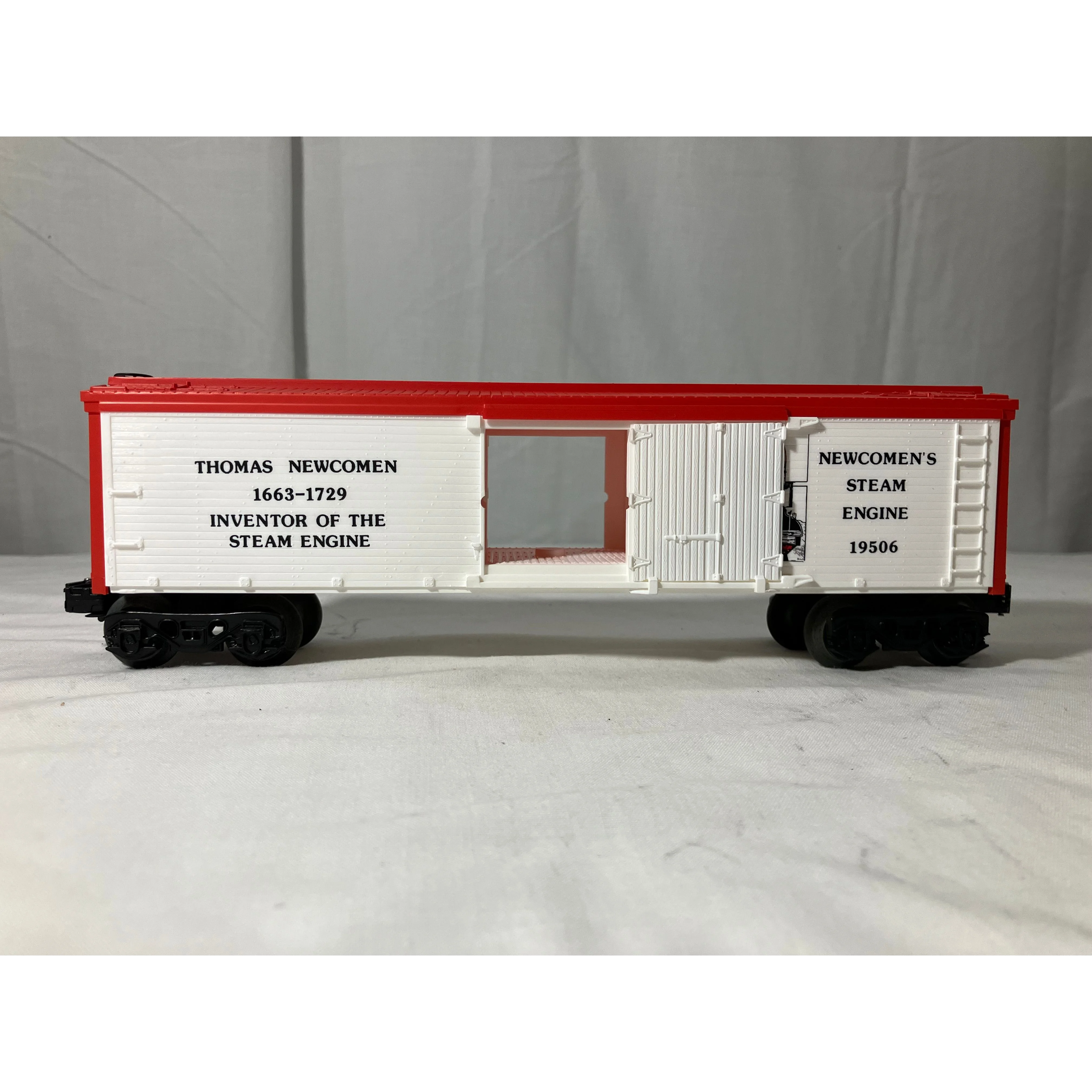 Lionel 6-19506 O scale 3 rail Reefer Thomas Newcomen, steam engine inventor — photo 4