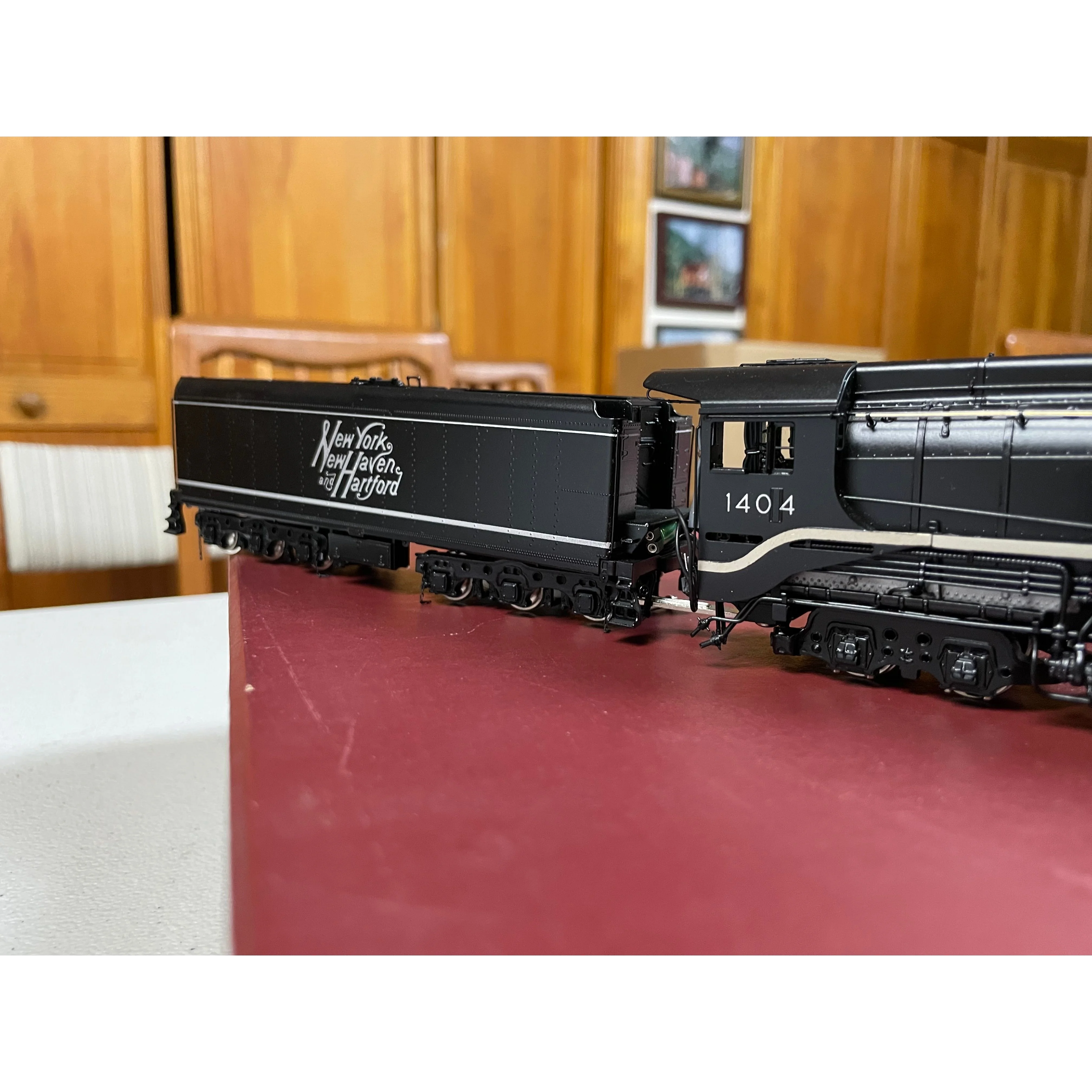 HO Brass W&R Enterprises NEW HAVEN i5 Version 3 Steam Loco #1404 DC operated LNIB — photo 20