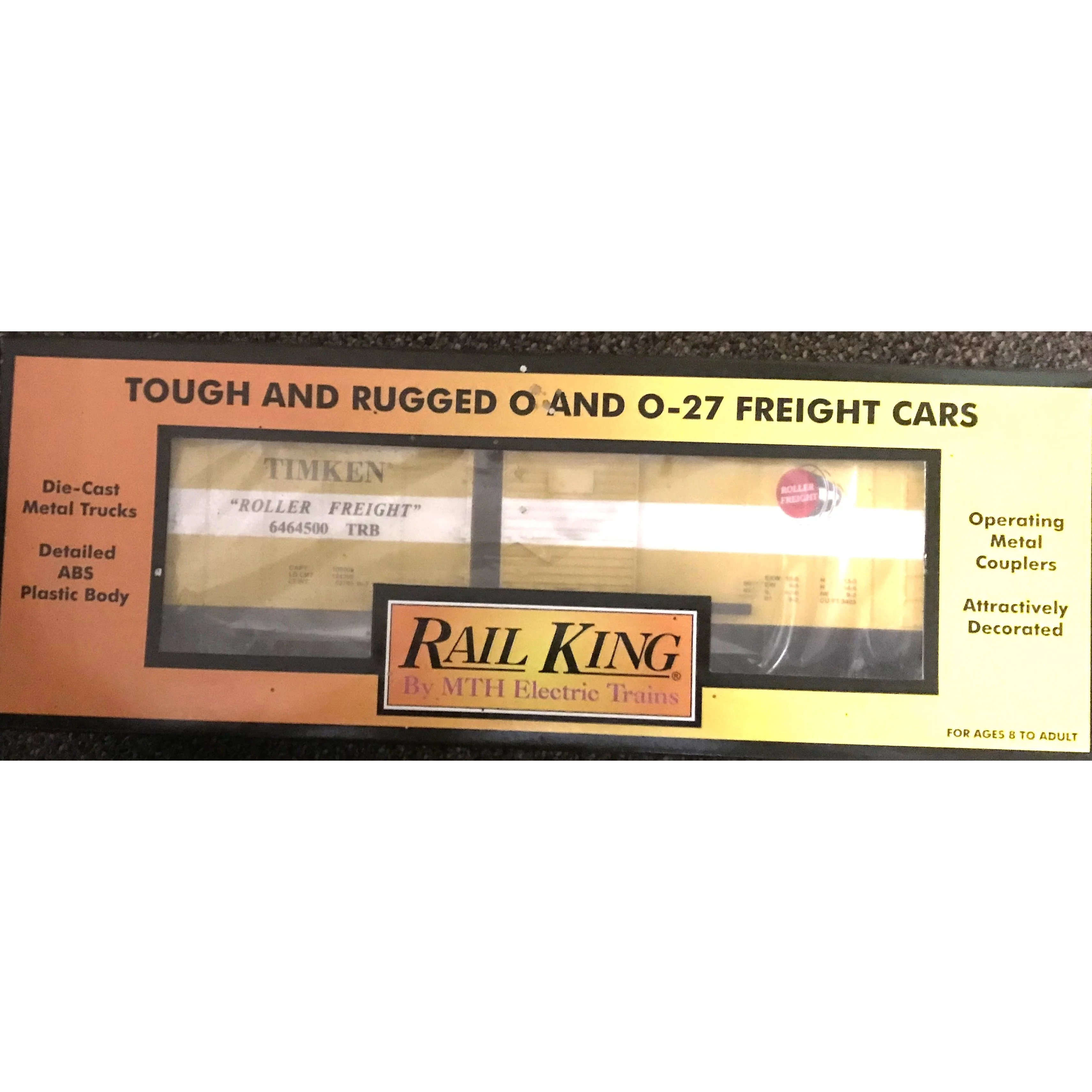 MTH Railking Box Car Timken O/O27 Boxcar 30-7477 - Image 3