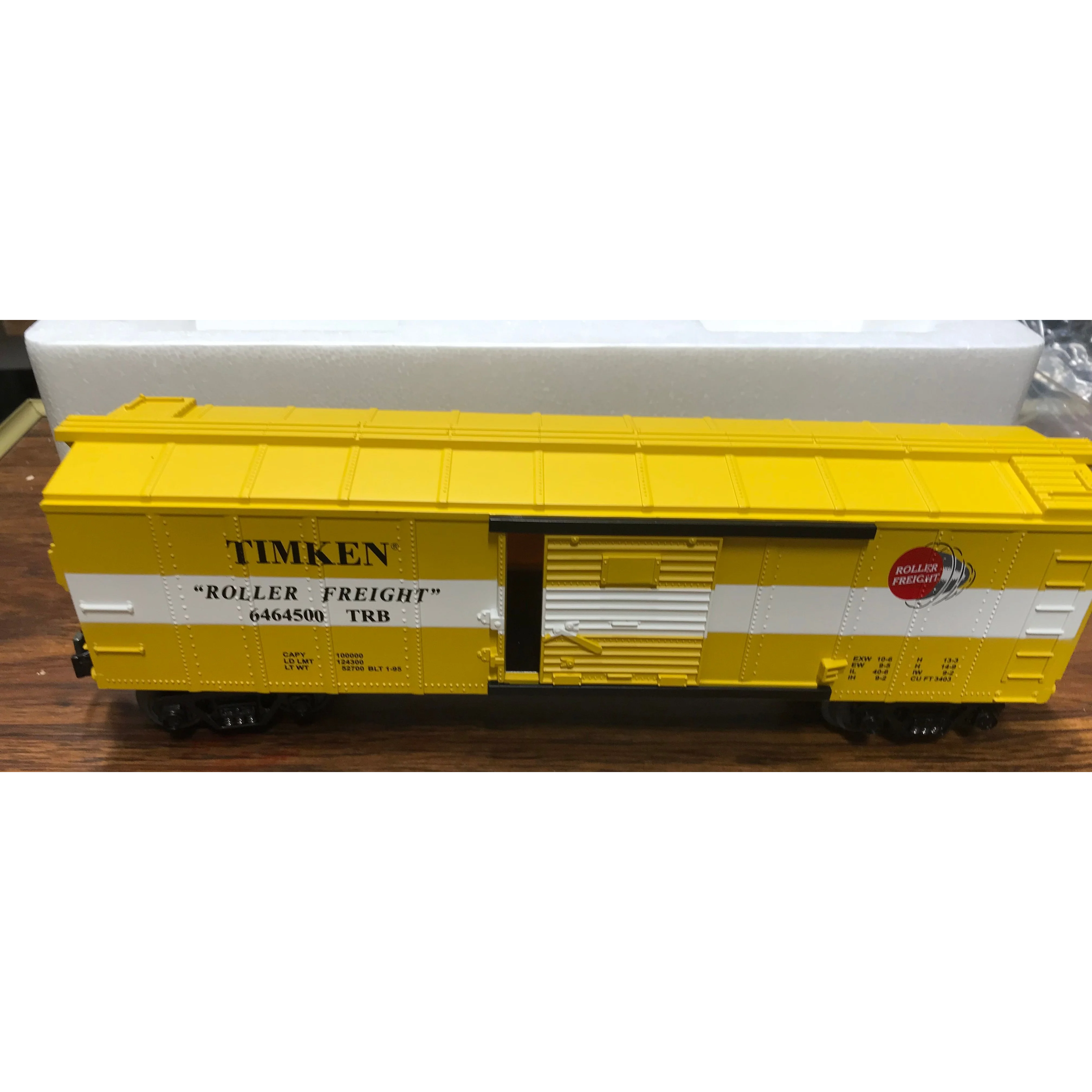 MTH Railking Box Car Timken O/O27 Boxcar 30-7477 - Image 1