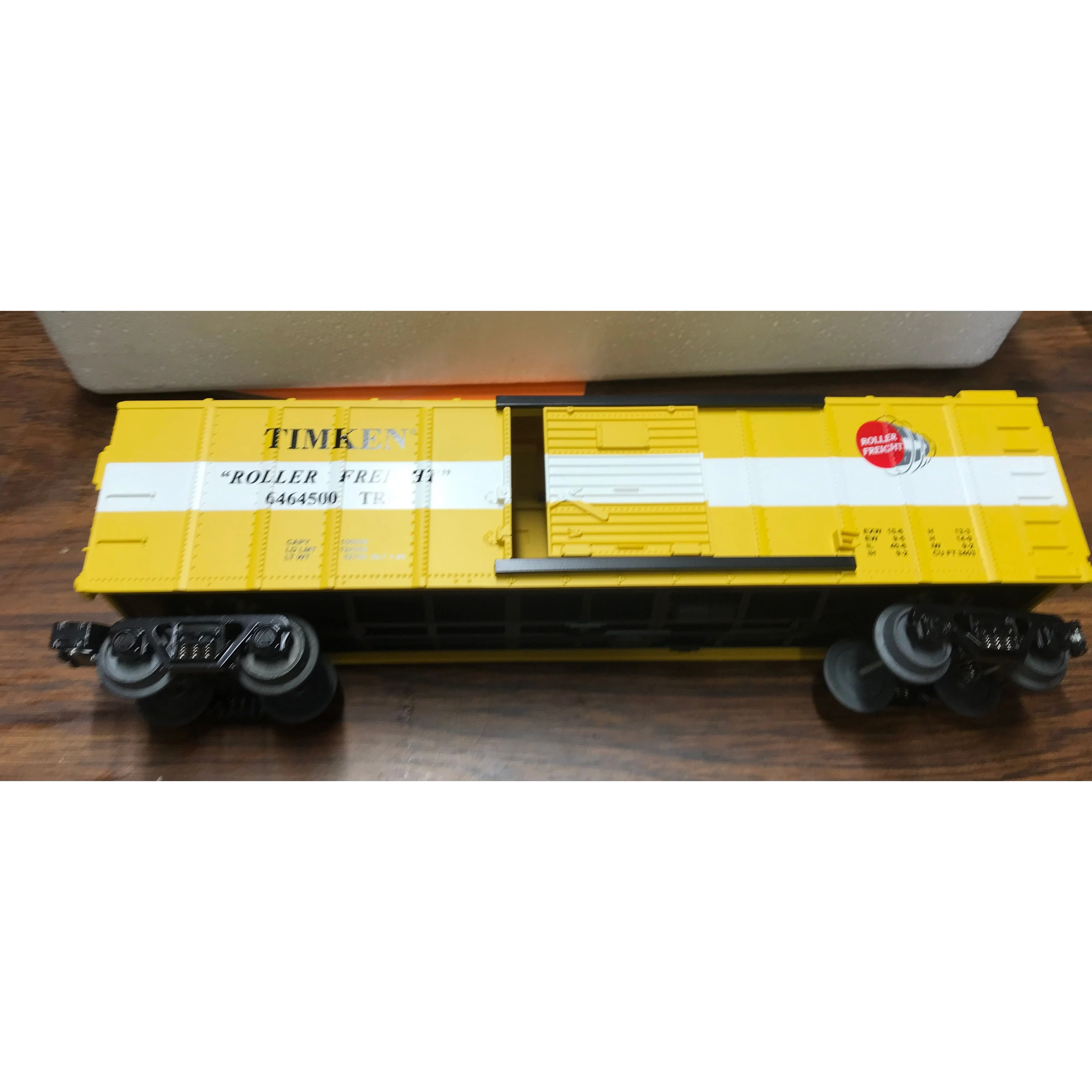 MTH Railking Box Car Timken O/O27 Boxcar 30-7477 - Image 2