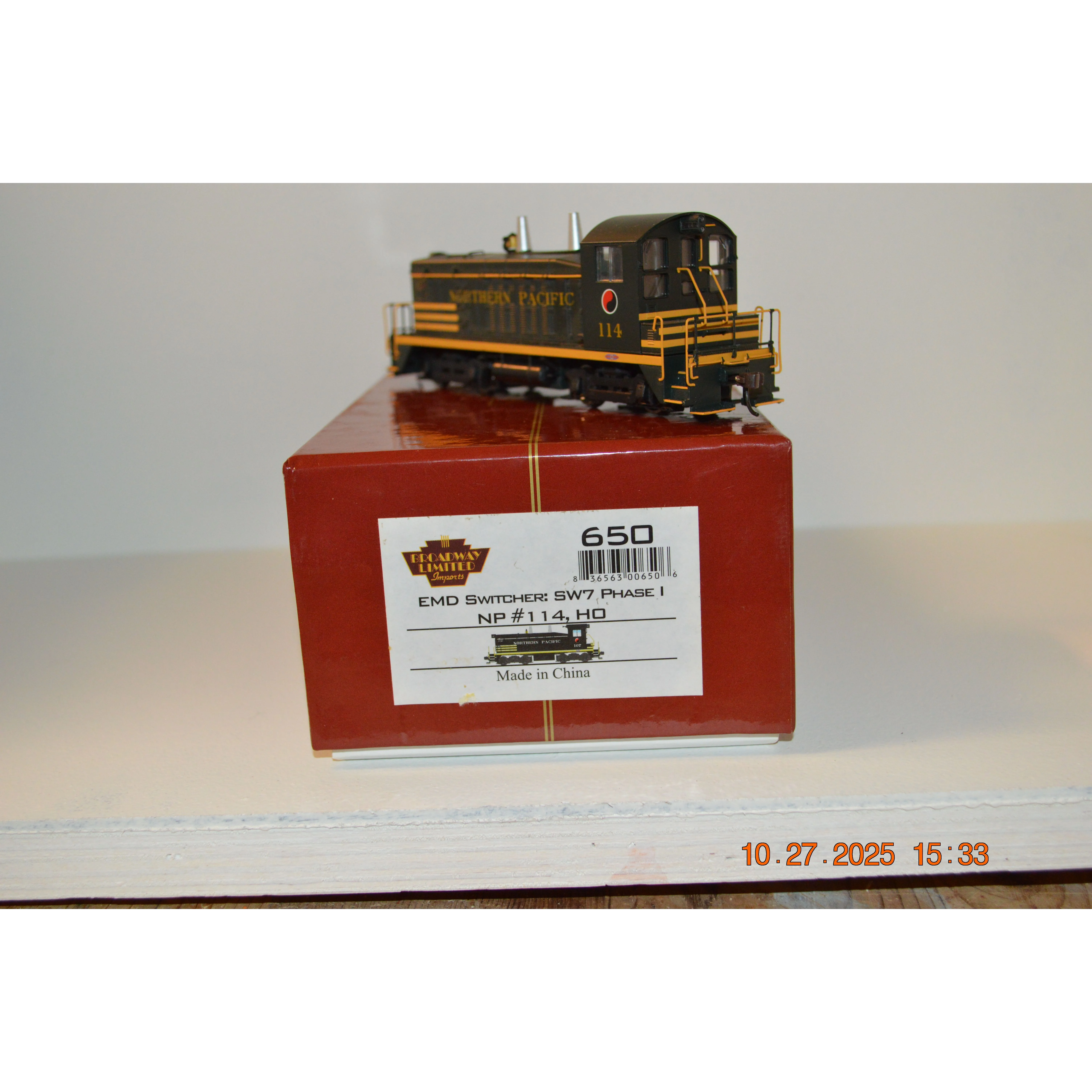 Northern Pacific Locomotives SW7 #114 — photo 4