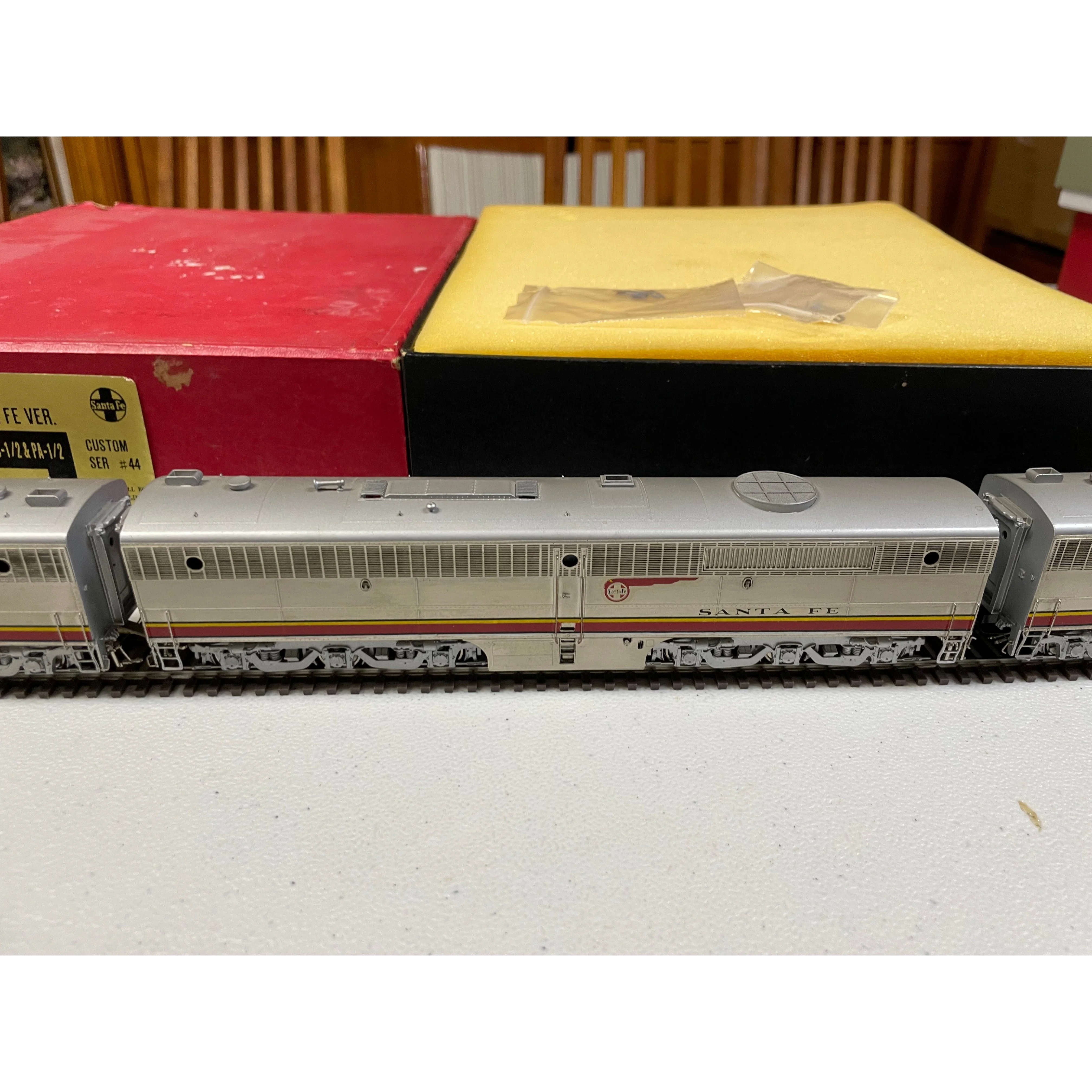 HO BRASS KEY IMPORTS SANTA FE ALCO PA-1/2 PB-1/2 PA-1/2 DIESEL SET LNIB BEAUTIFUL — photo 13