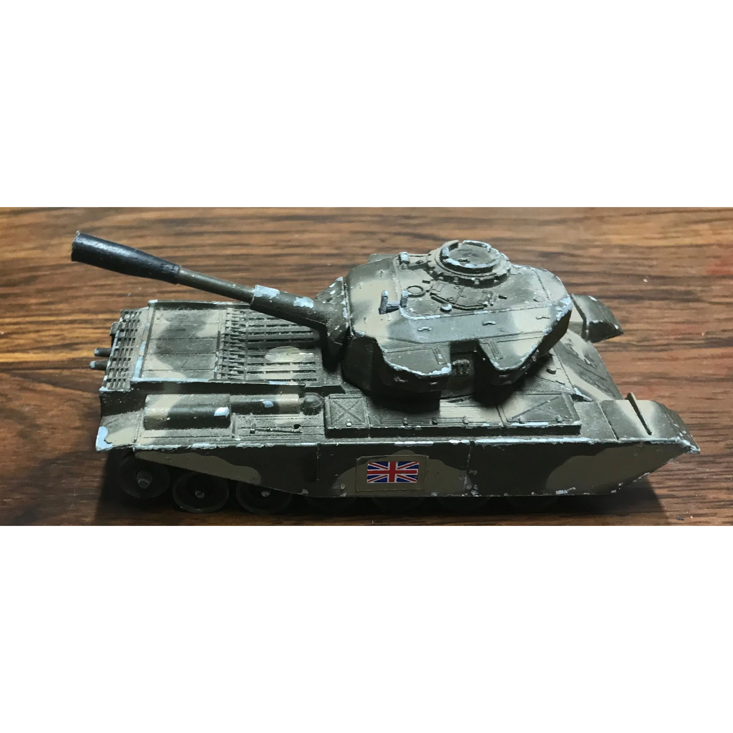 Corgi Toys Centurion MK III British Tank Green Brown Black  Camouflage 1:60 Model