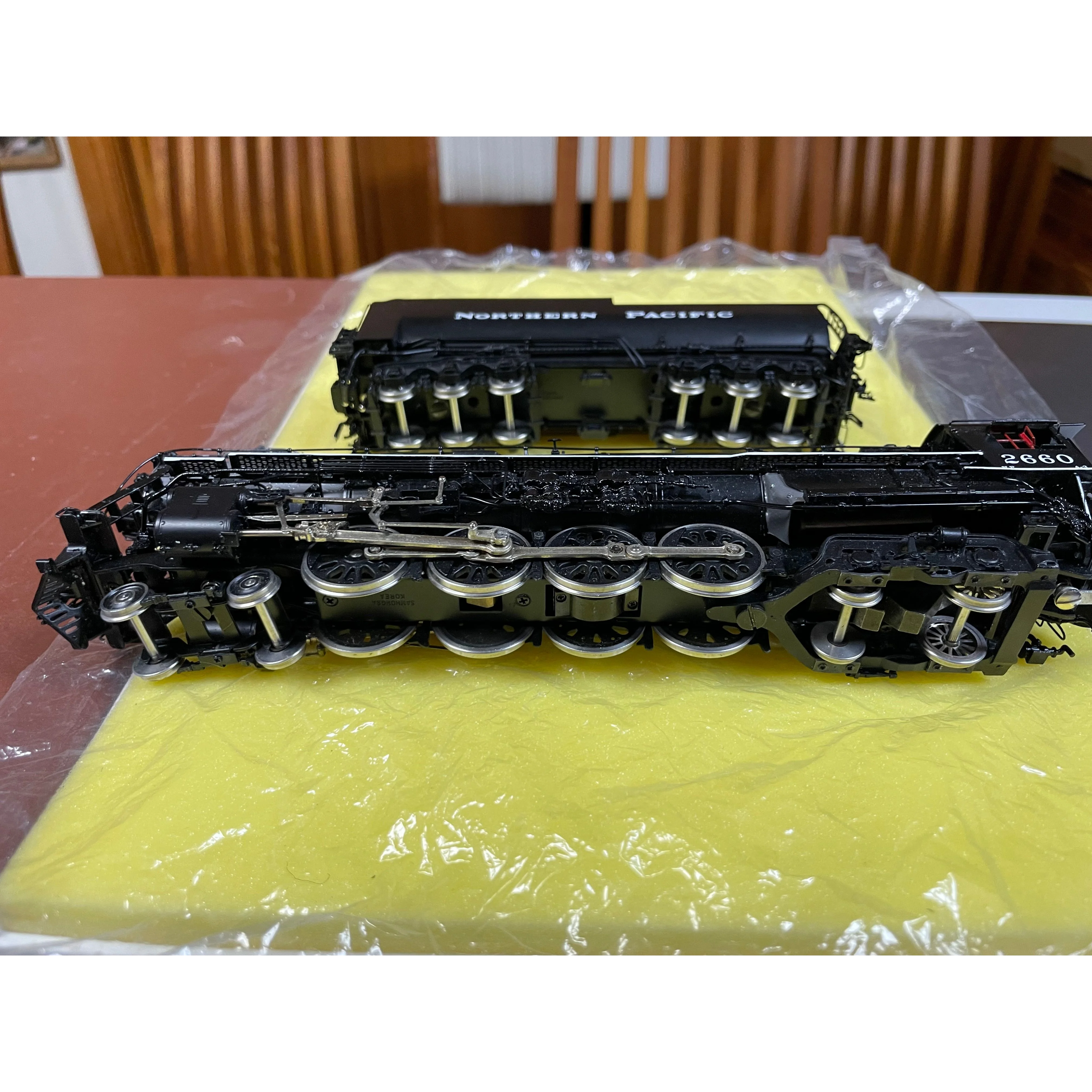 W&R Enterprises Brass Northern Pacific A-3 4-8-4 Steam Locomotive HO Gauge Black F/P — photo 12