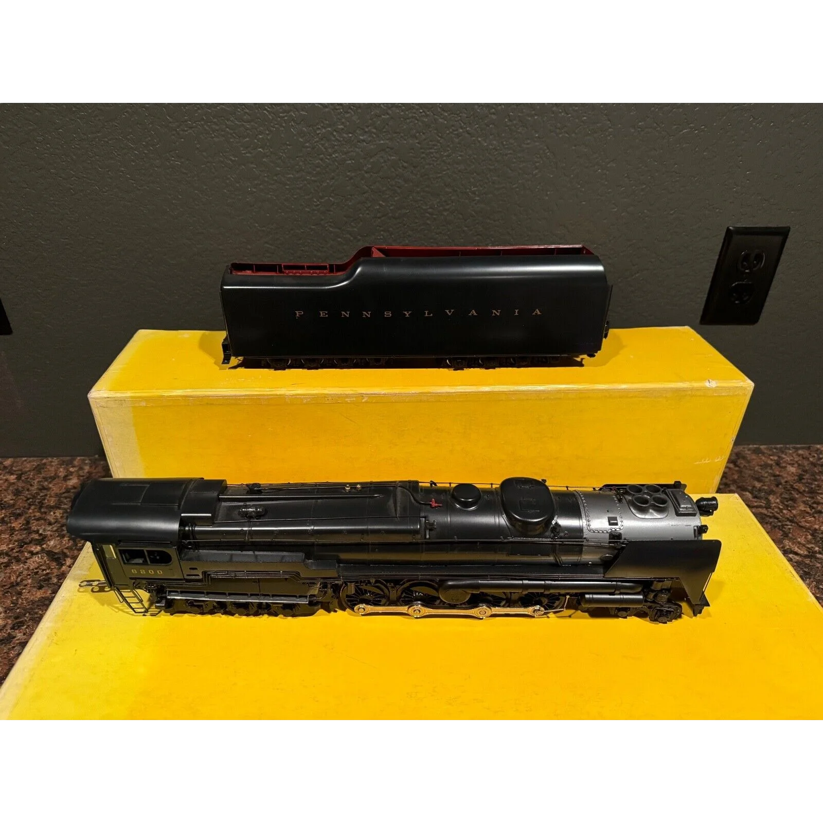 Sunset Models O Scale 2 Rail Brass Pennsylvania S-2 6-8-6 Turbine RARE SAMHONGSA — photo 7