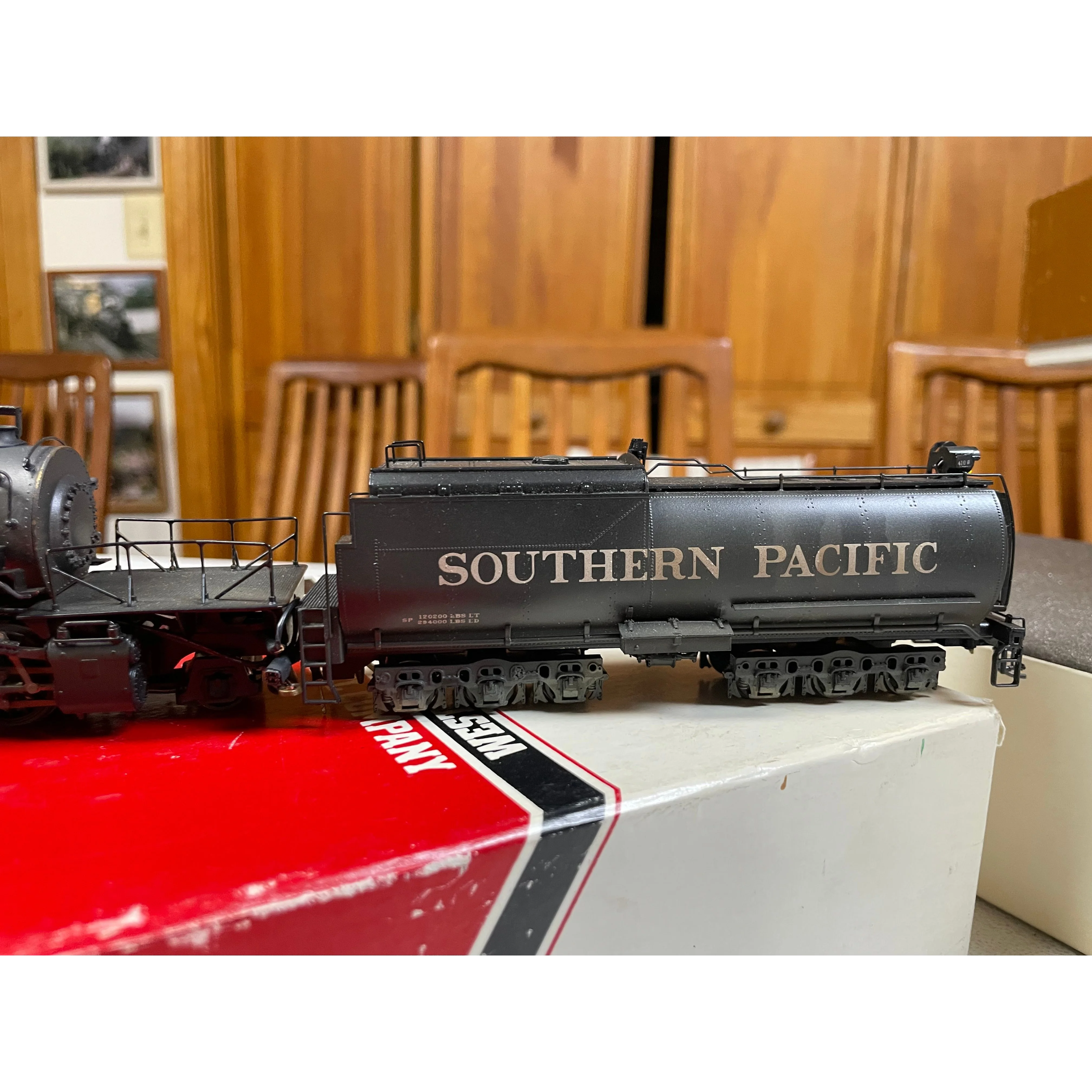 HO Brass Westside Model Southern Pacific Cab Forward AC-4 Steam Loco DCC/Weathered — photo 12