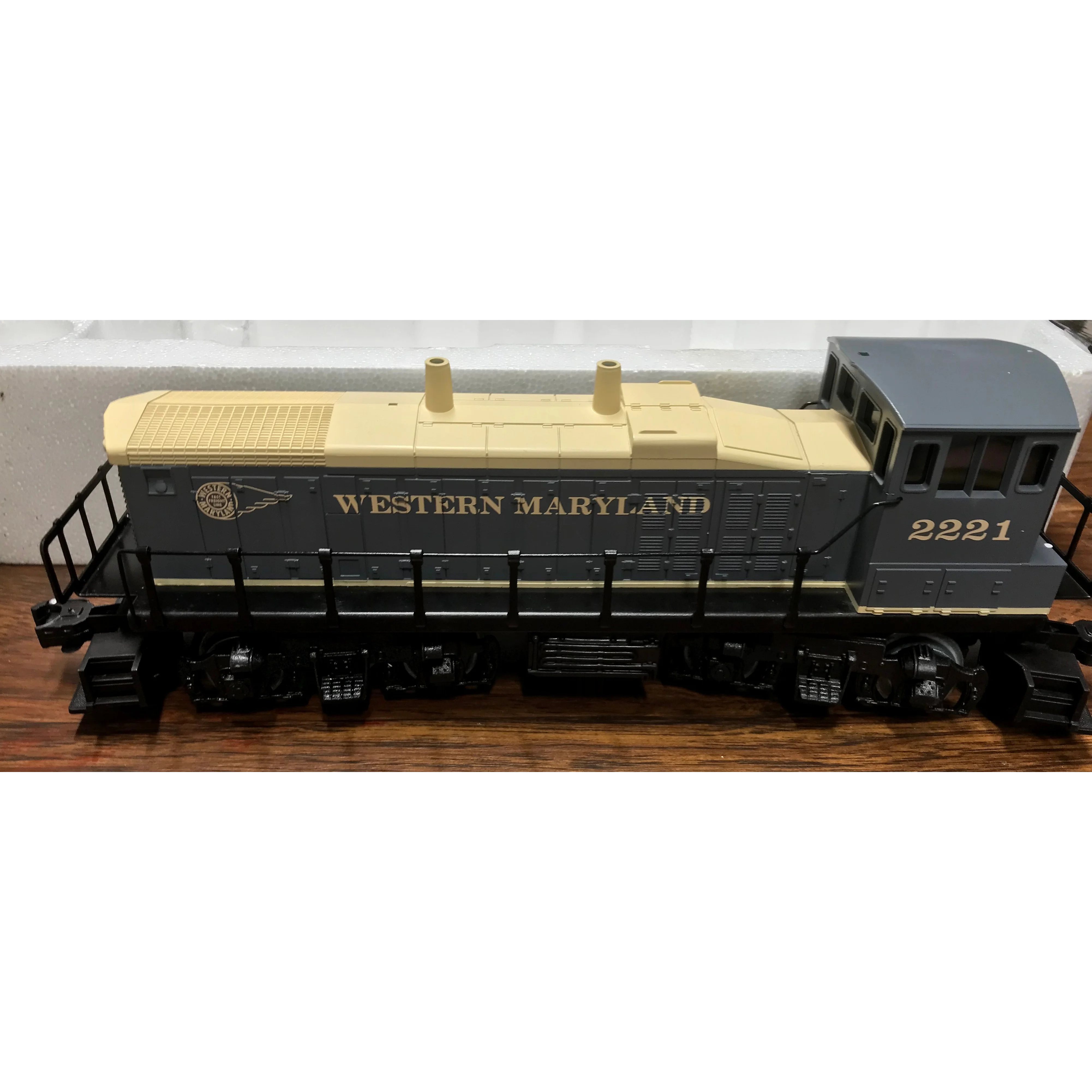 K-Line Diesel Engine 0/027 Gauge Dual Motor MP-15 Western Maryland 2221 - Image 2