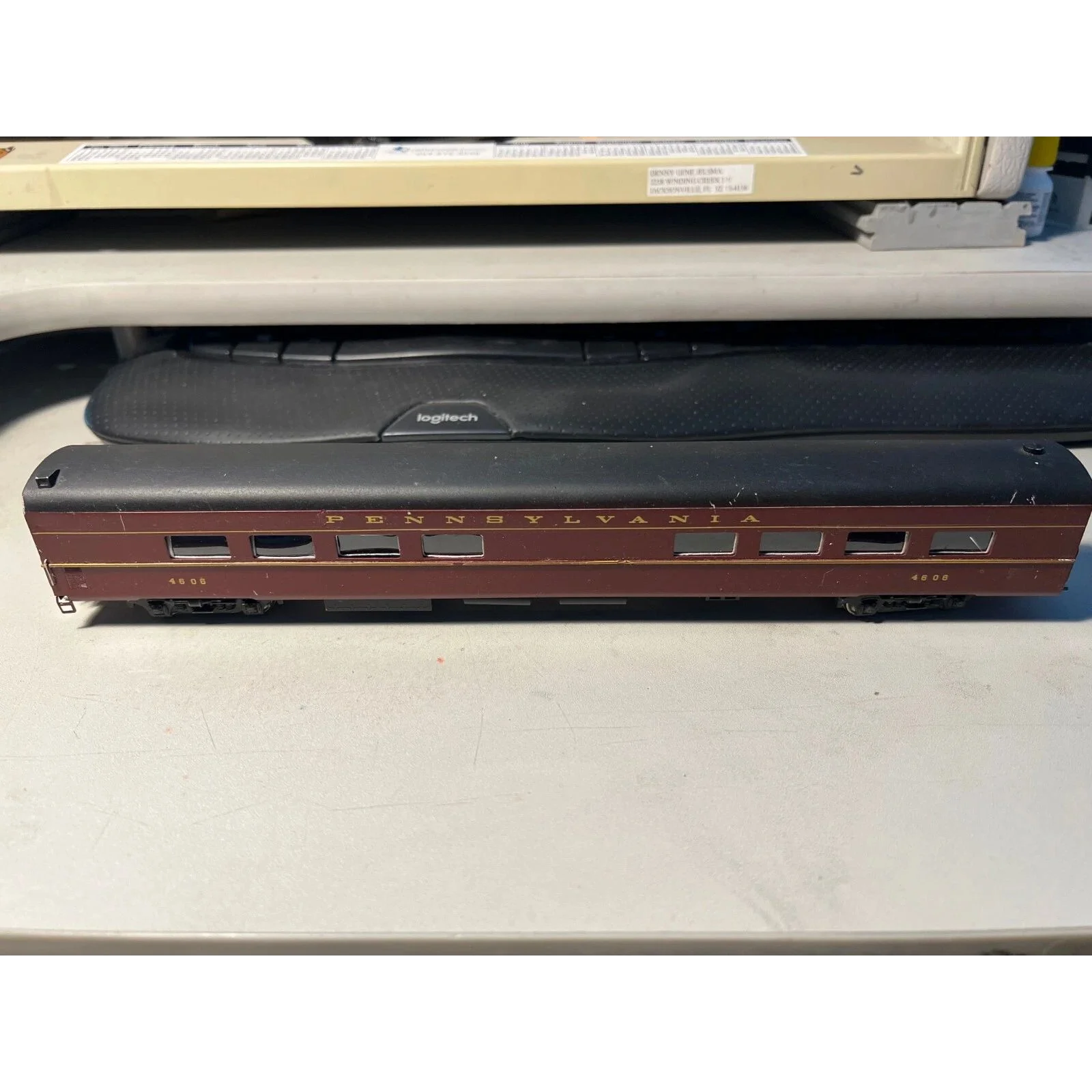 BRASS PENNSYLVANIA ACF DINER by NKP LTD CUSTOM PAINTED & DETAILED — photo 2
