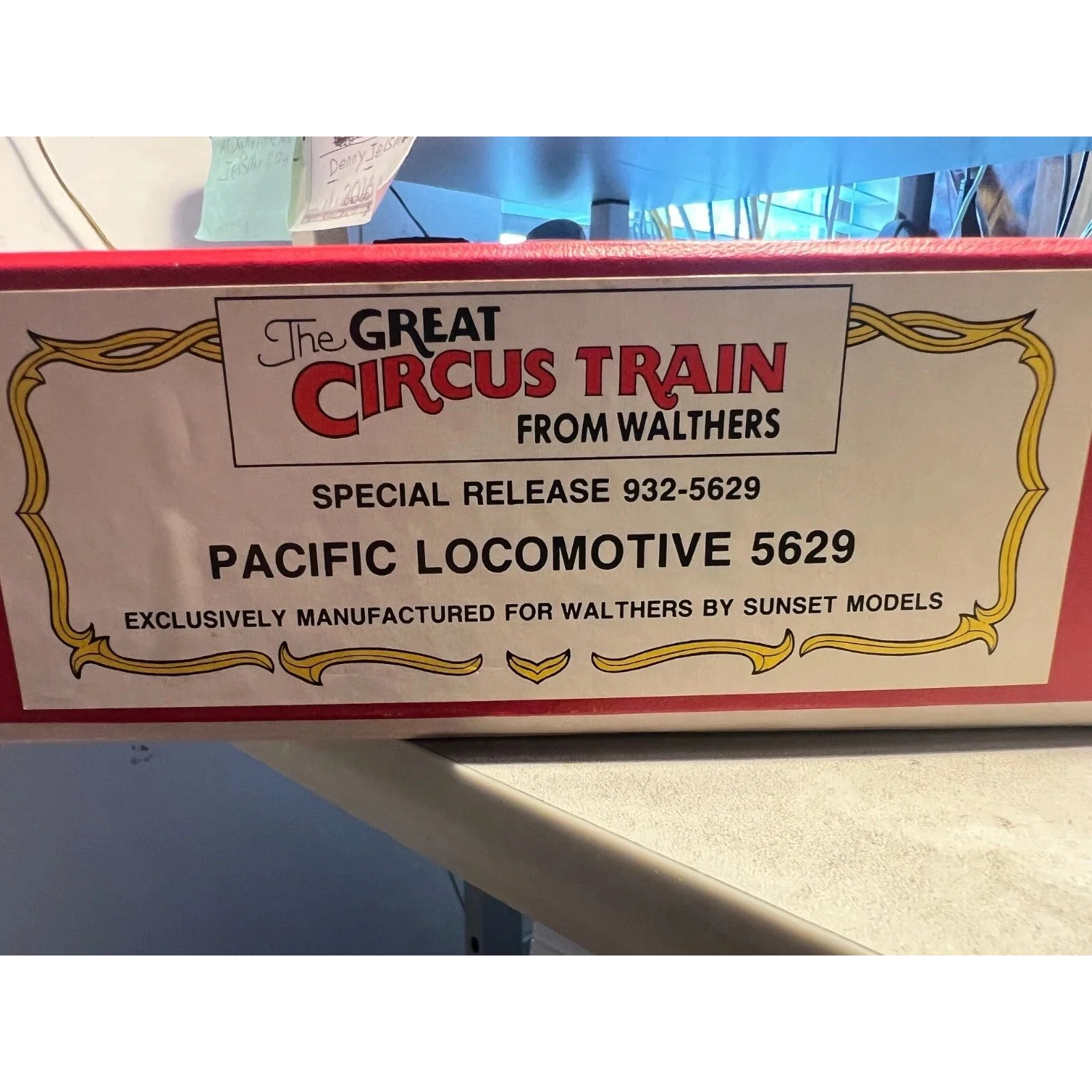 BRASS MILWAUKEE #5629 CIRCUS ENGINE by SUNSET FACTORY PAINTED DC — photo 2