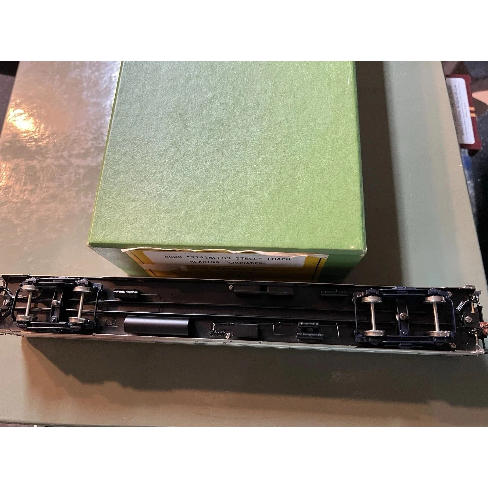 BRASS READING BUDD "CRUSADER" COACH # 2 by MTS IMPORTS PRO FINISH — photo 5