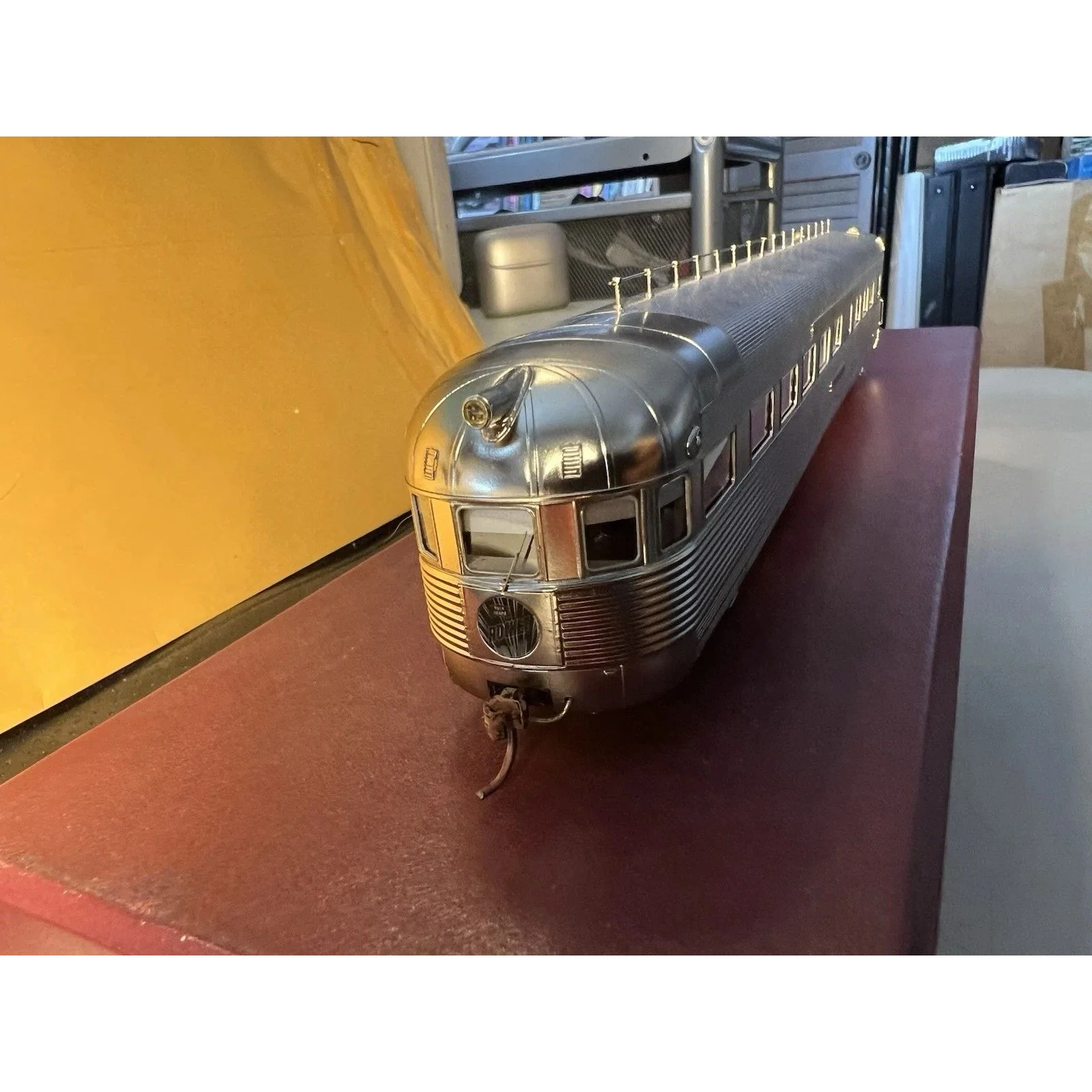 BRASS ROCK ISLAND OBSERVATION PARLOR CAR #453 "PIKES PEAK" 1937 — photo 3