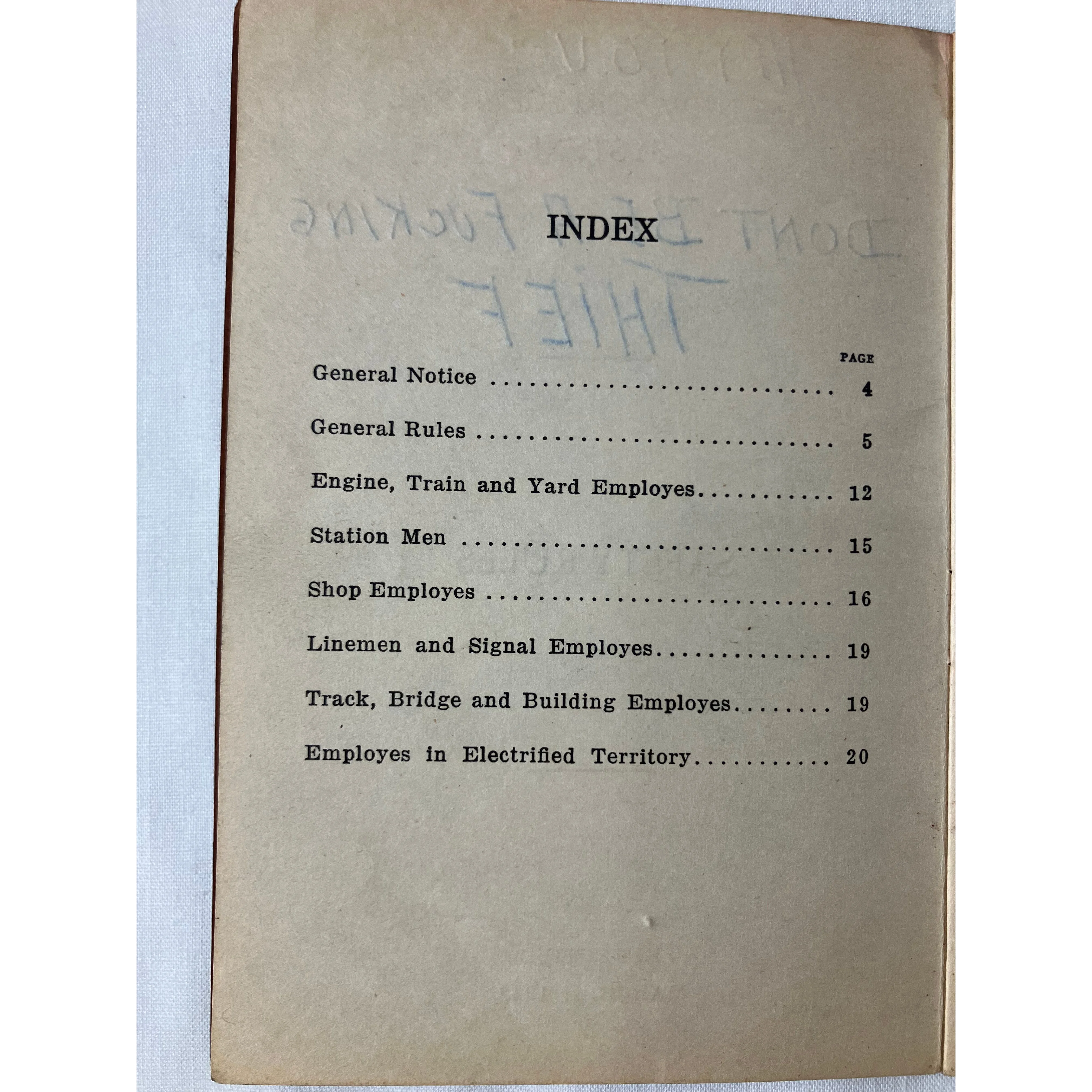 New York Central (NYC) Safety Rules, effective 3/1/1943 — photo 2