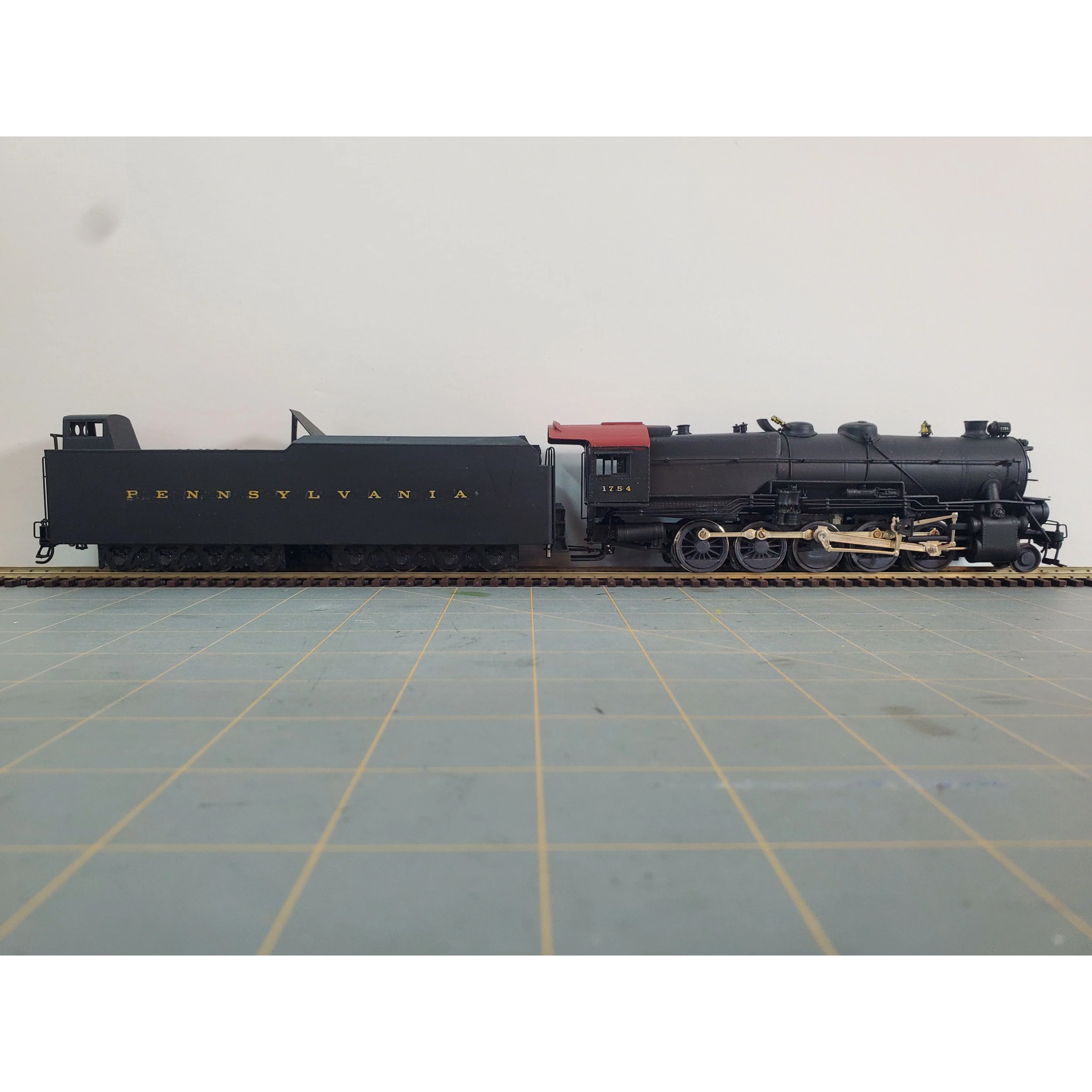 Pennsylvania 2-10-0 with Long Tender - HO Scale Brass Locomotive - Sunset Models — photo 5